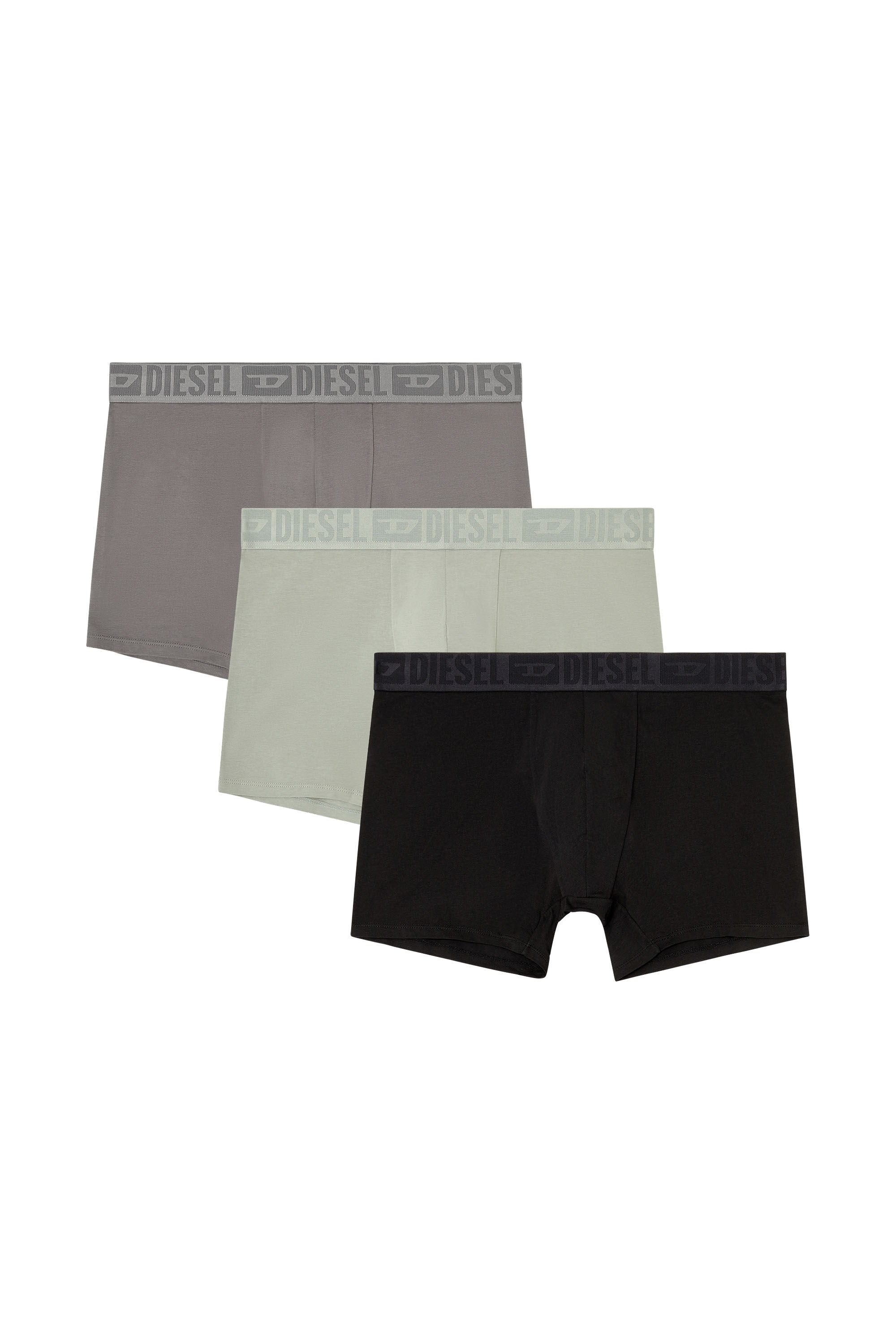 Diesel - SEBASTIAN-D-CORE-3PACK, Lot de trois boxers en coton stretch Homme in Polychrome - 2