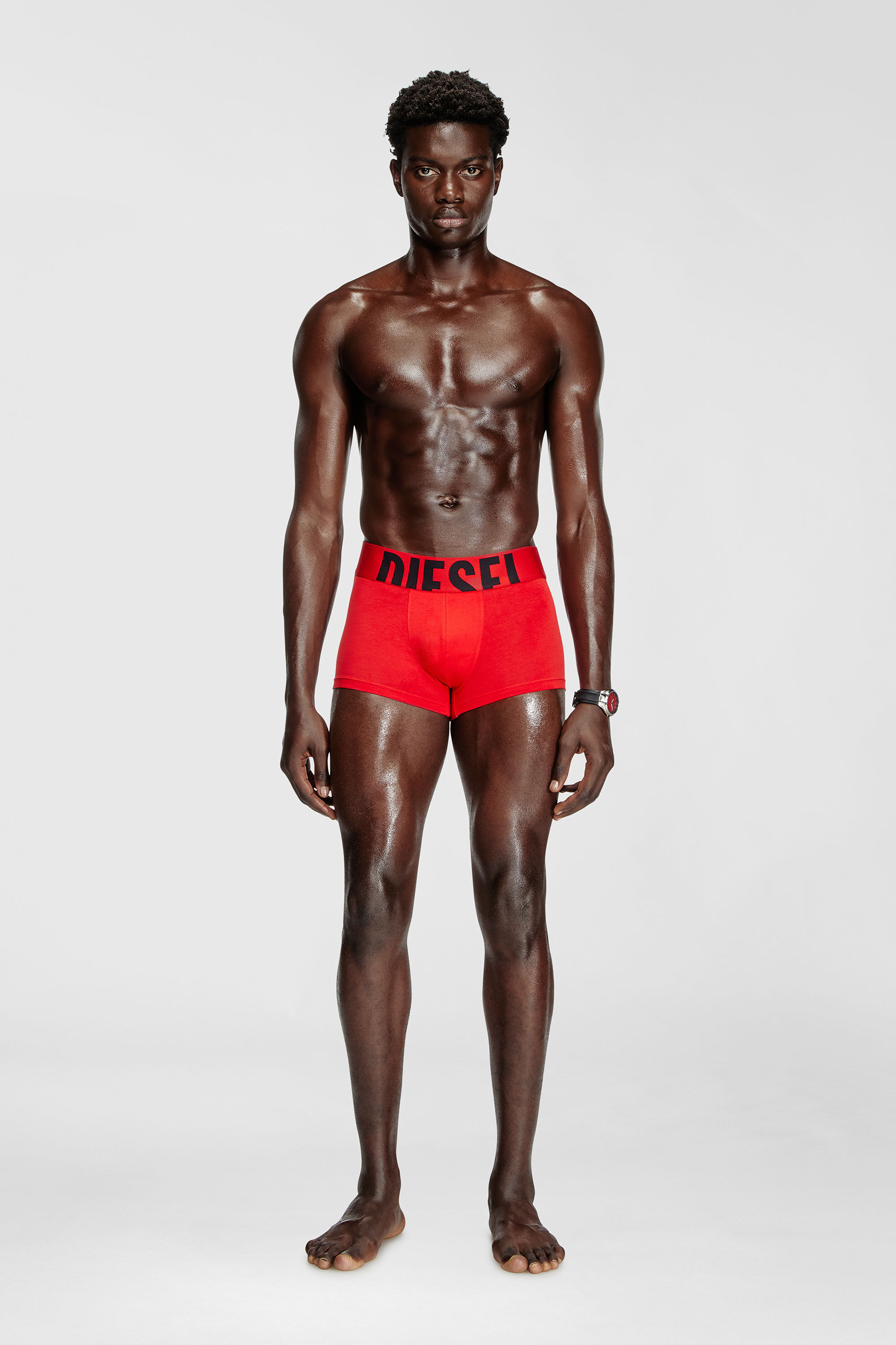 Diesel - UMBX-DAMIENTHREEPACK-5.5EL, Lot de trois boxers en coton stretch Homme in Polychrome - 1