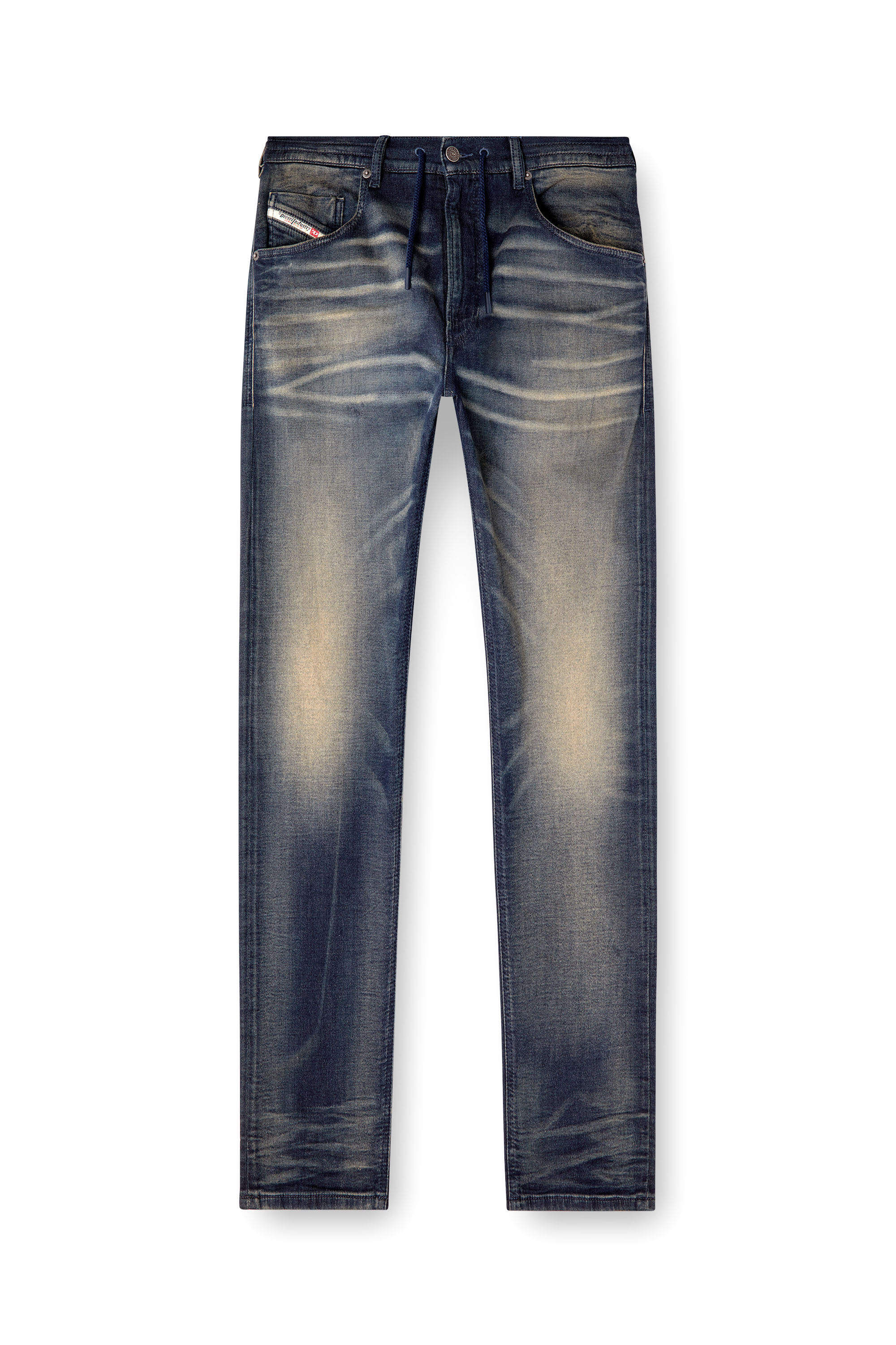 Diesel - Regular 2030 D-Krooley Joggjeans® 068PM Homme, Bleu Foncé - Image 2