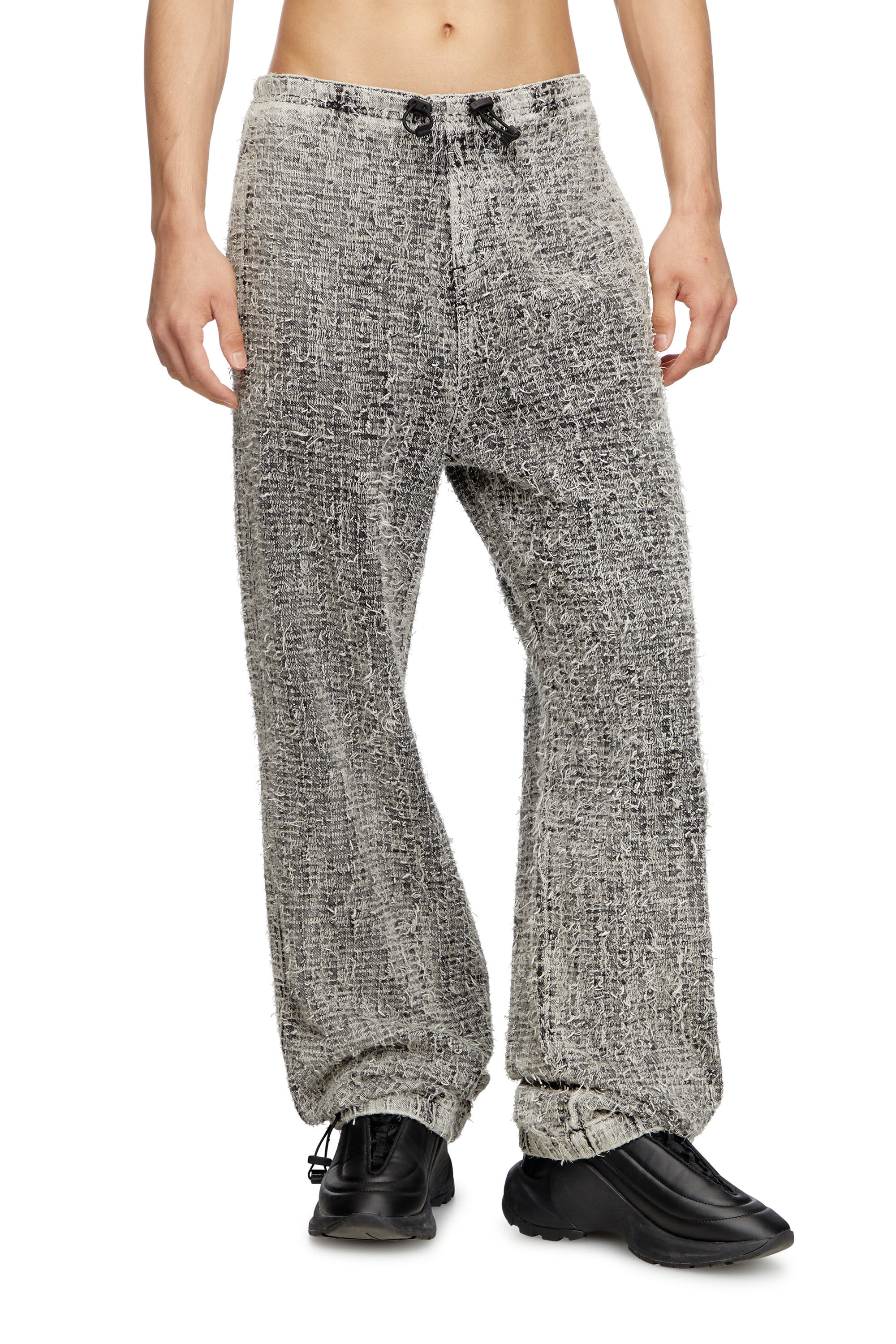 Diesel - Relaxed Jeans D-Martial 0ABCR Mixte, Gris Clair - Image 3