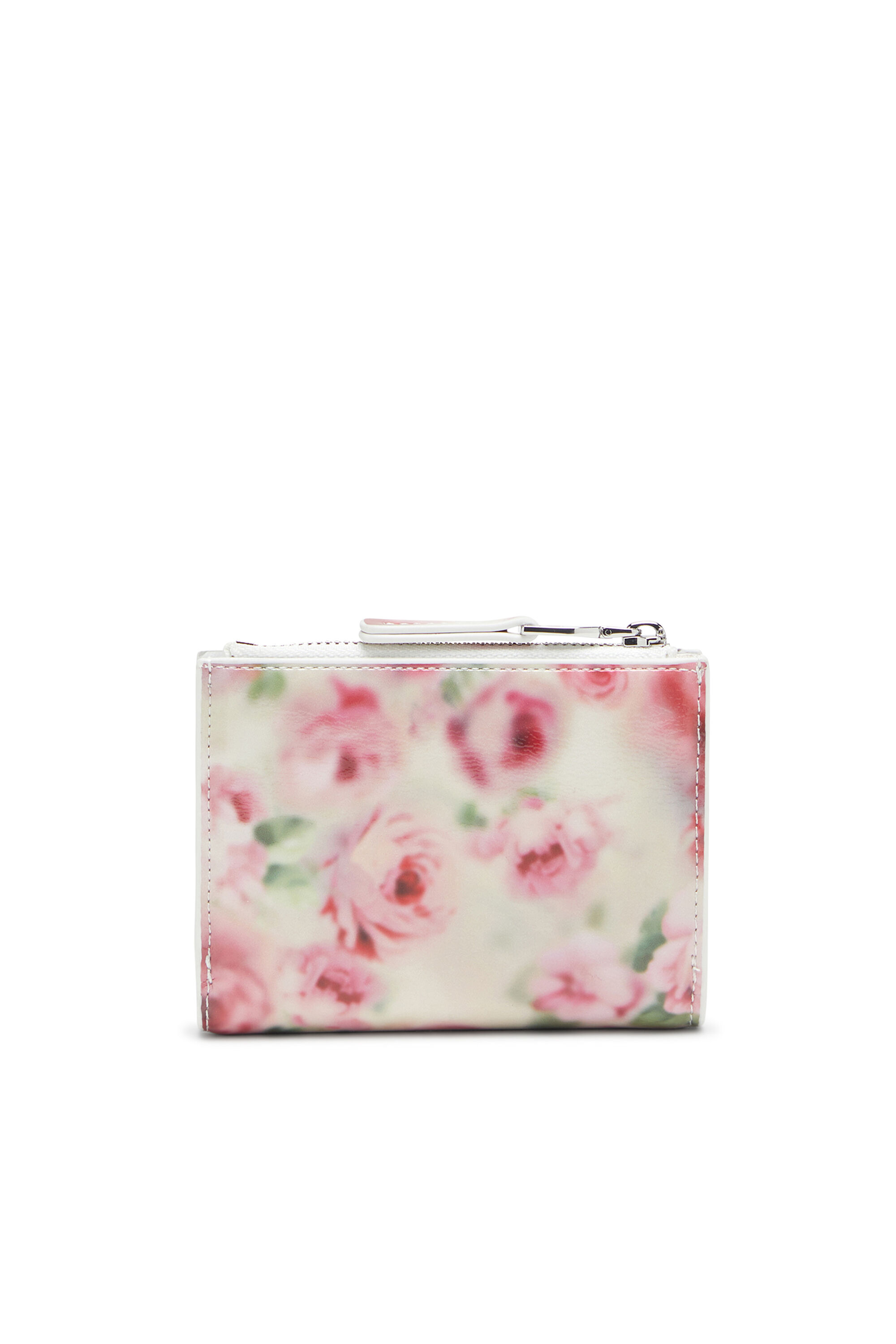 Diesel - PLAY BI-FOLD ZIP II, Petit portefeuille en PU brillant imprimé Femme in Polychrome - 2