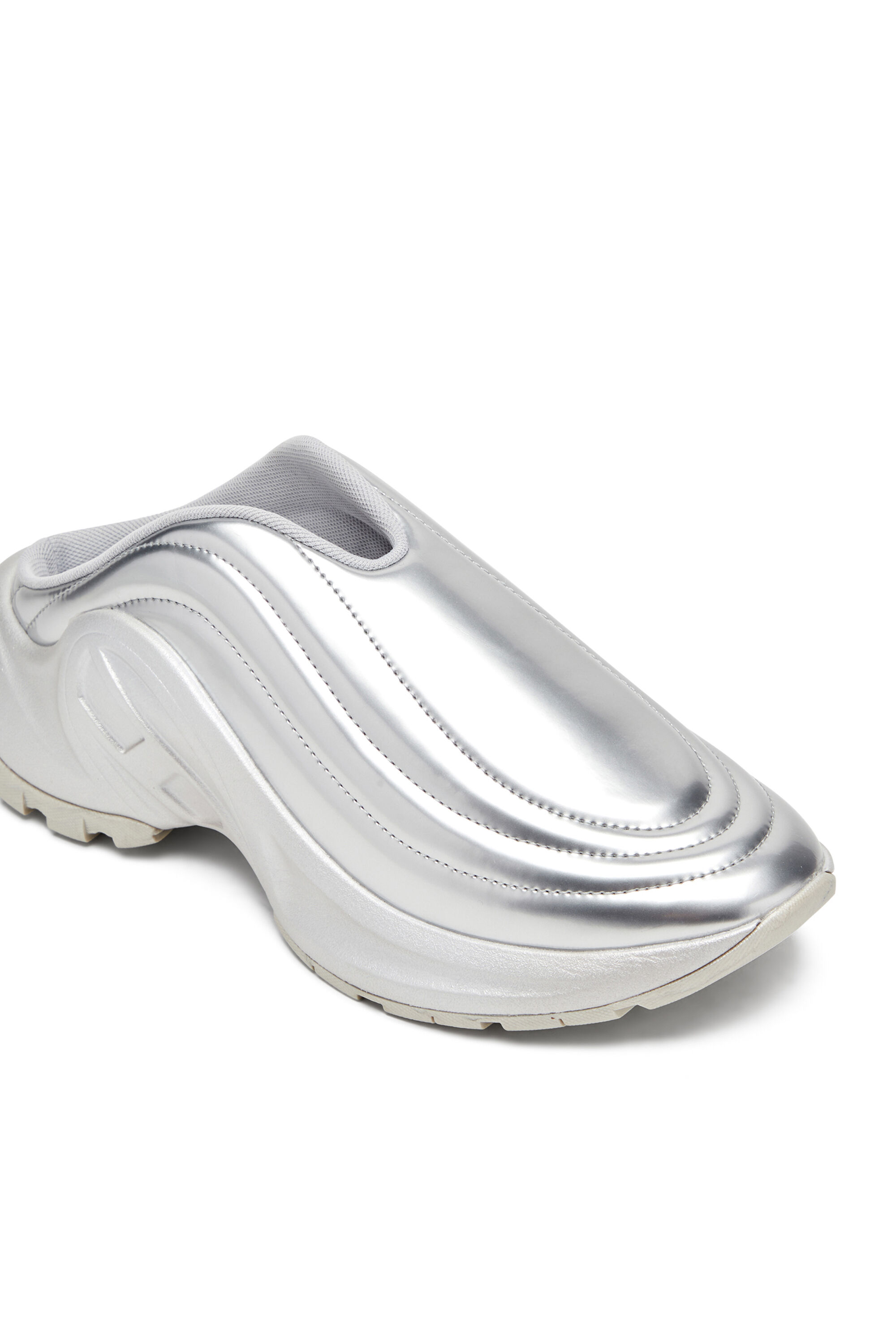 Diesel - S-D-RUNNER MULE X, S-D-Runner-Mules métallisées Mixte in Gris argenté - 6