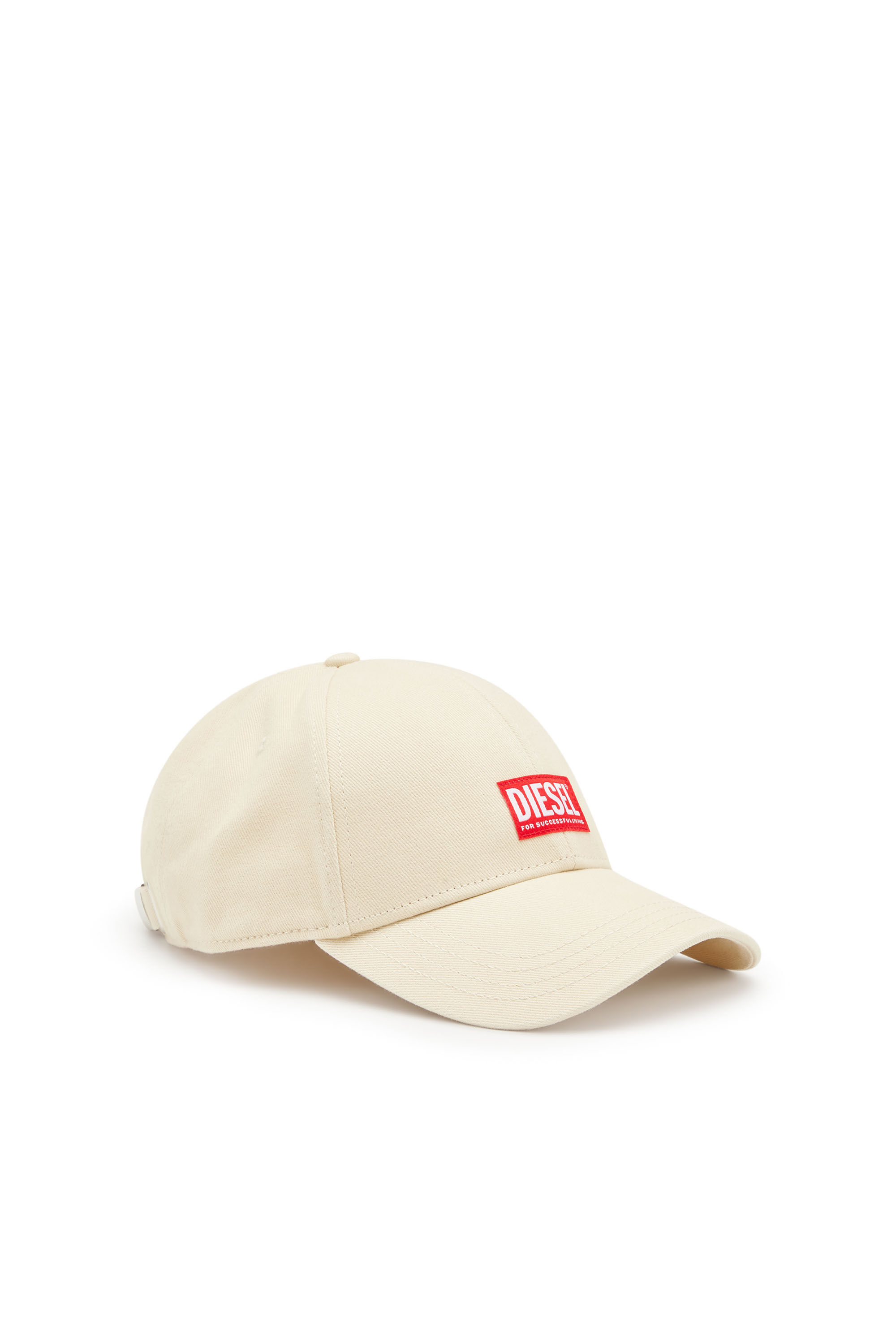 キャップ DIESEL CORE DIV WASH BALL CAP OFF WHITE A113560PFAA1AB A1135 Men's Baseball cap with logo embroidery | Diesel CORRY-DIV-WASH