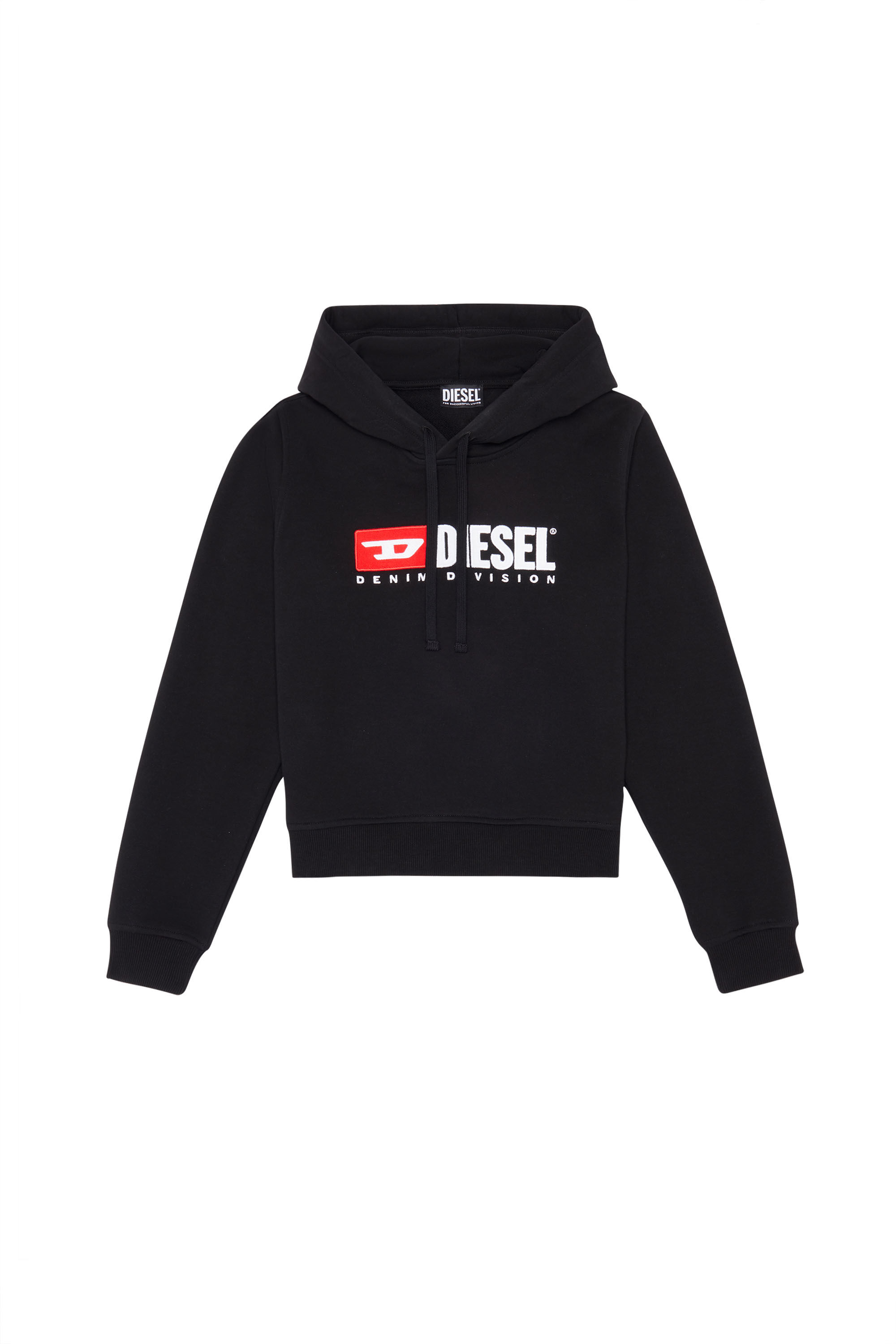 Diesel - F-REGGY-HOOD-DIV, Black - Image 2