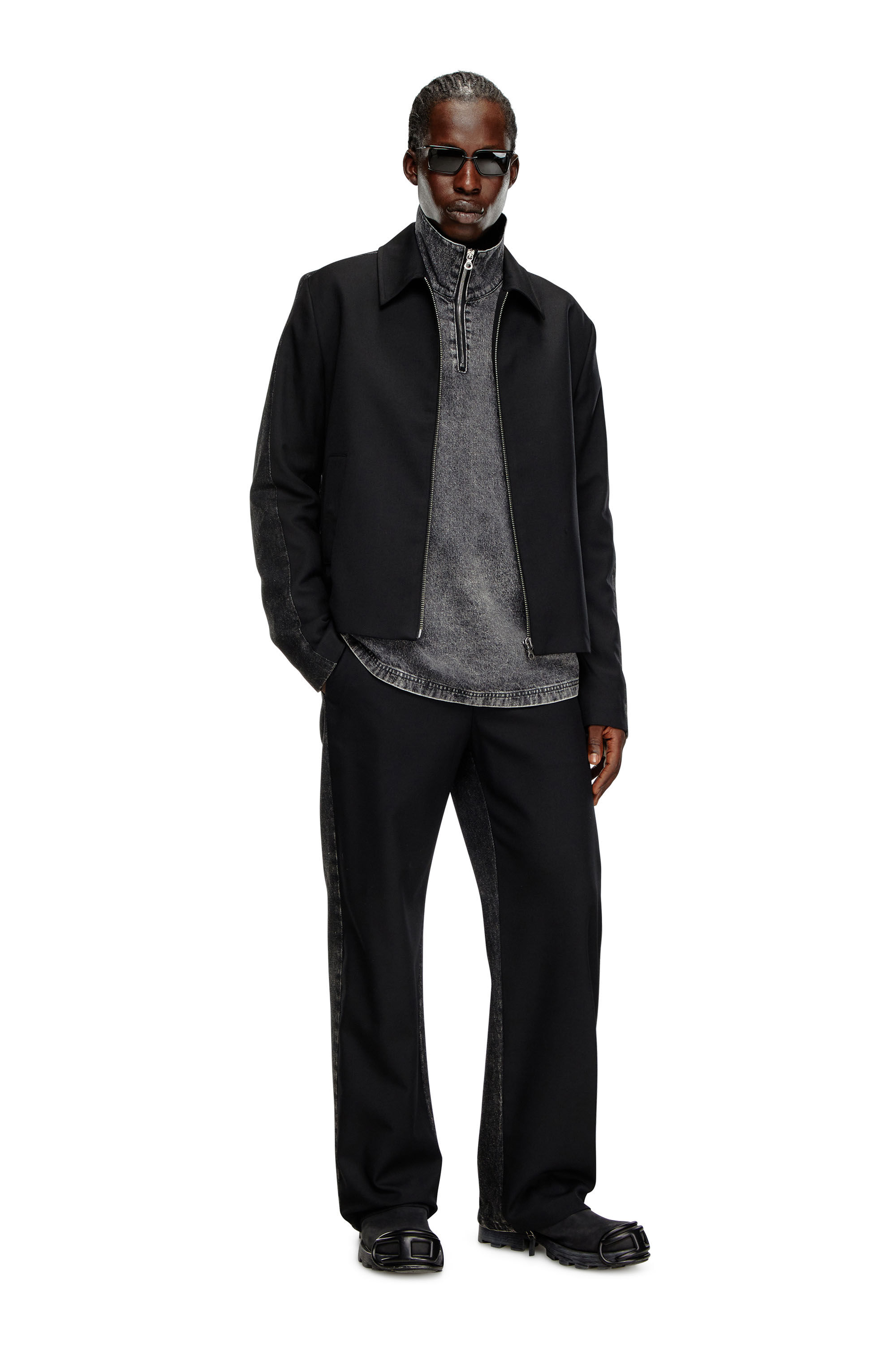 Diesel wool jacket shop