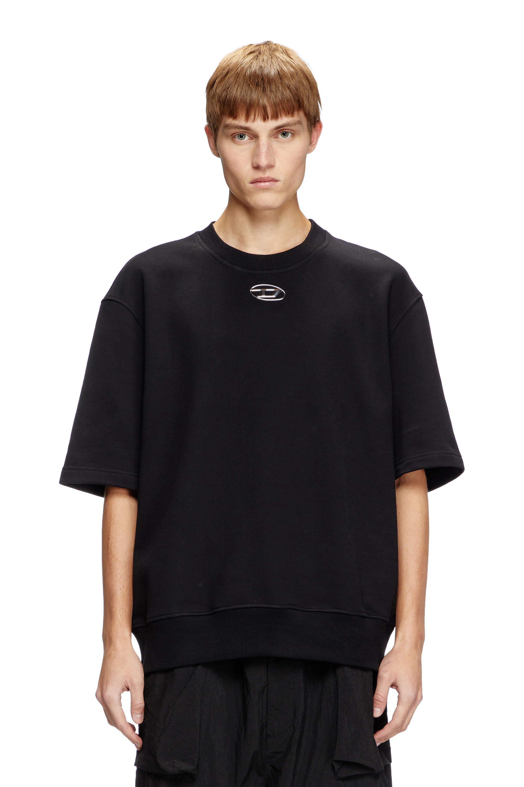 ★DIESEL★ S Cooling L1 Short Sleeve T-Shirt Black A115800BM S-Cooling-L1 T-Shirt - DIESEL - Mariodannashop
