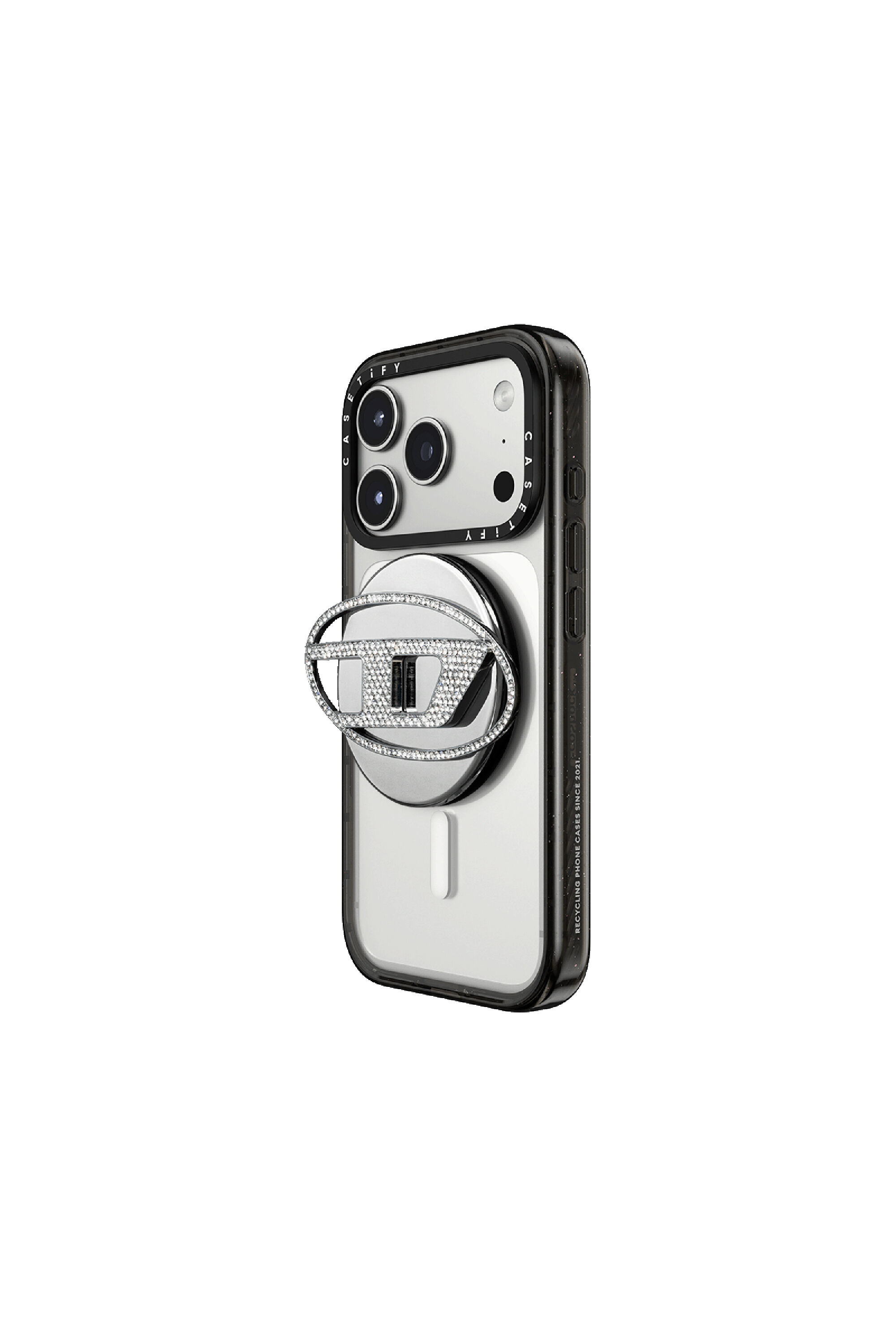 Diesel - 60604 GRIP STAND GRIP STAND, Oval D Grip & Stand Mixte in Gris argent&eacute; - 4