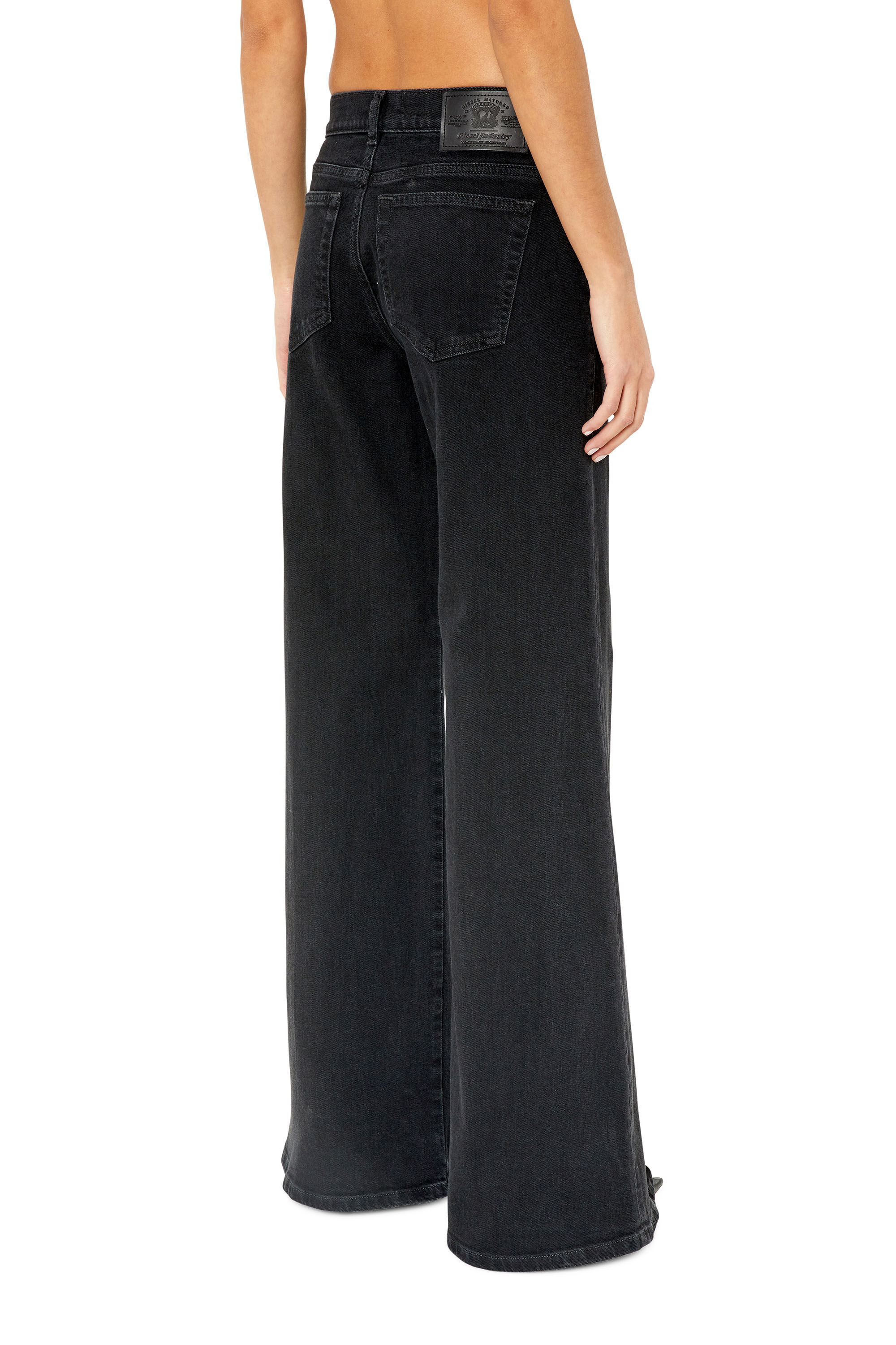 Diesel - Bootcut and Flare Jeans 1978 D-Akemi Z9C25, Black/Dark grey - Image 4