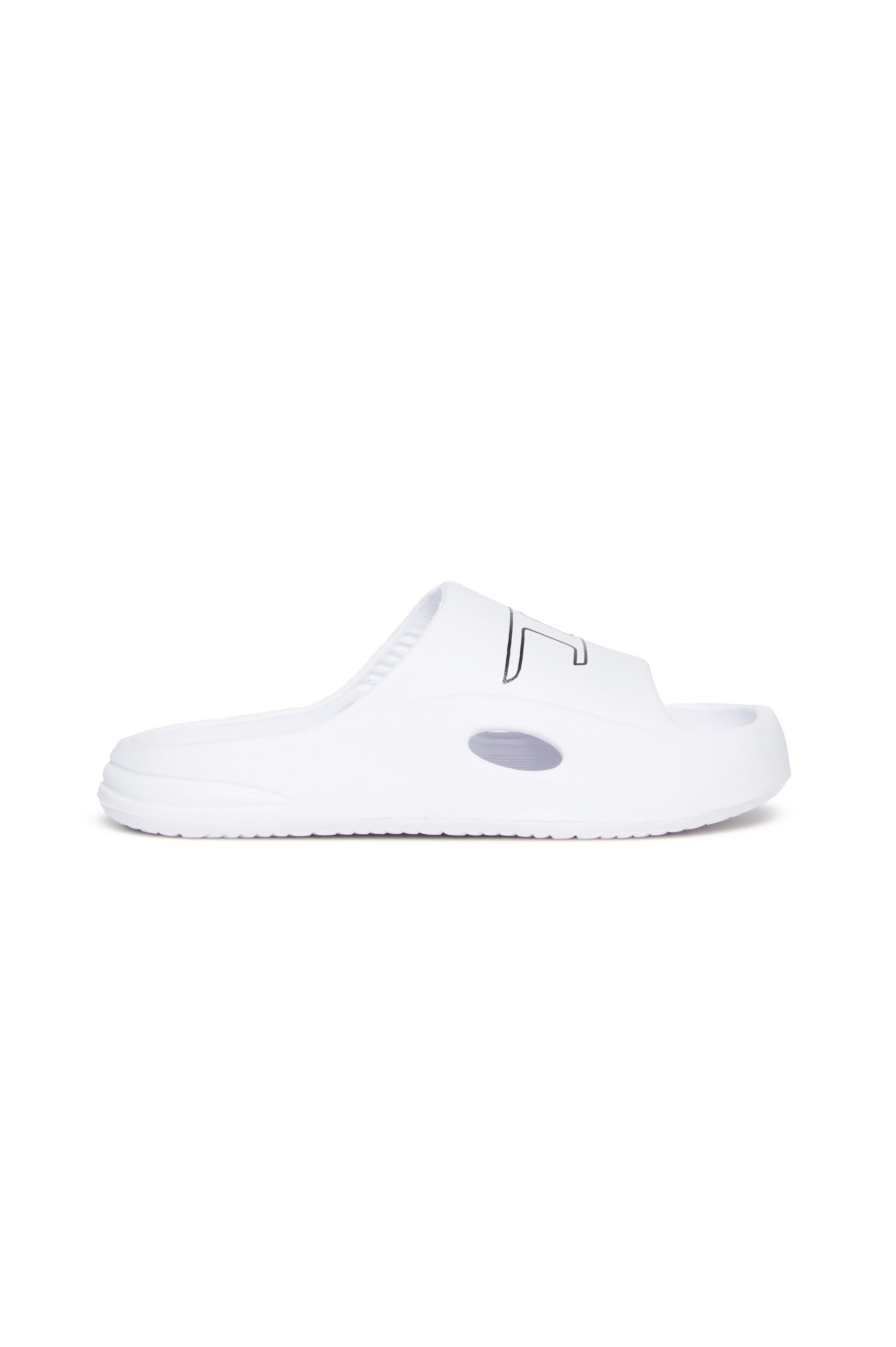 Diesel - SA-CHUNCKY D, Claquettes de piscine en EVA avec imprimé à logo Mixte in Blanc - 1