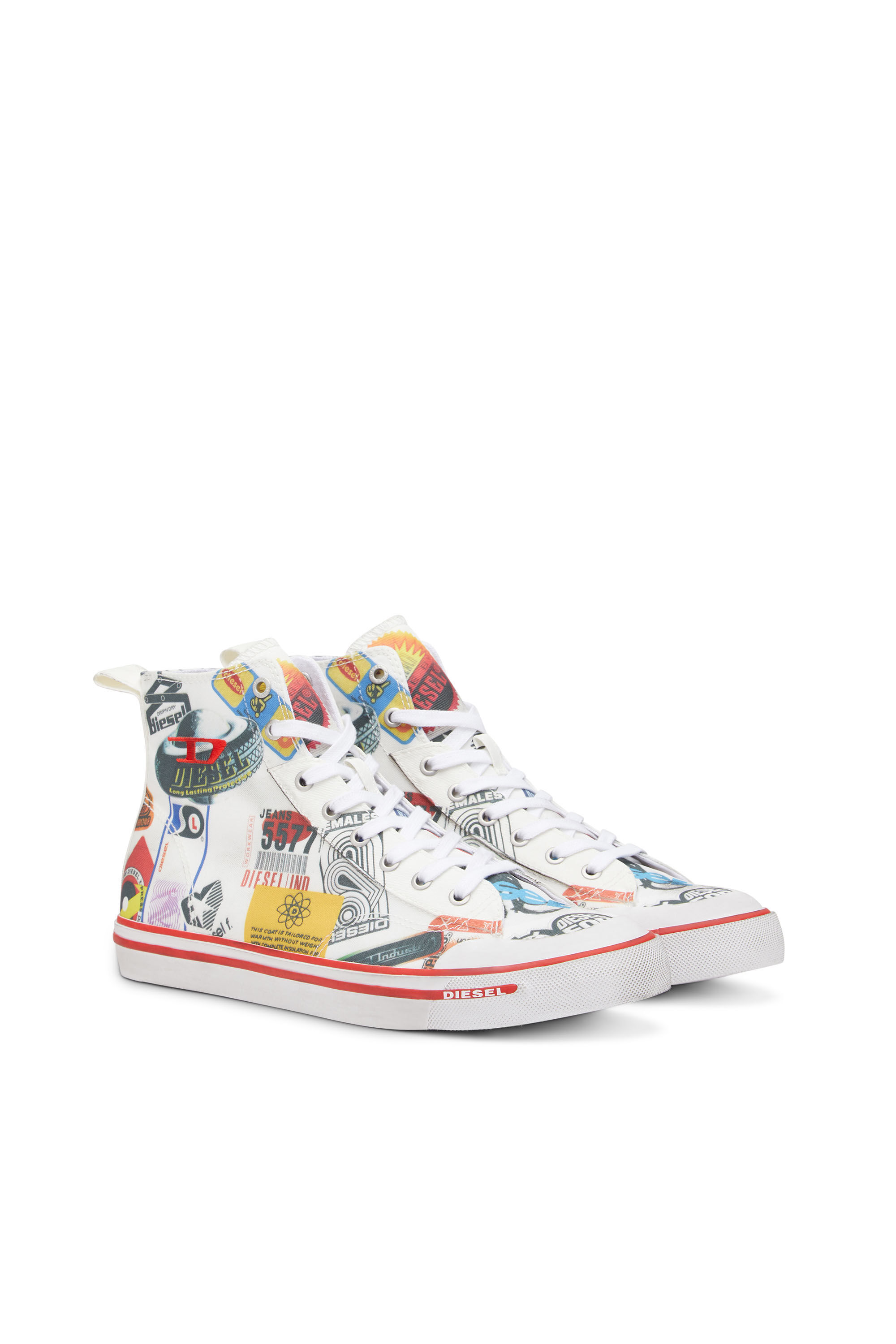 Diesel - S-ATHOS MID, Multicolor/White - Image 2
