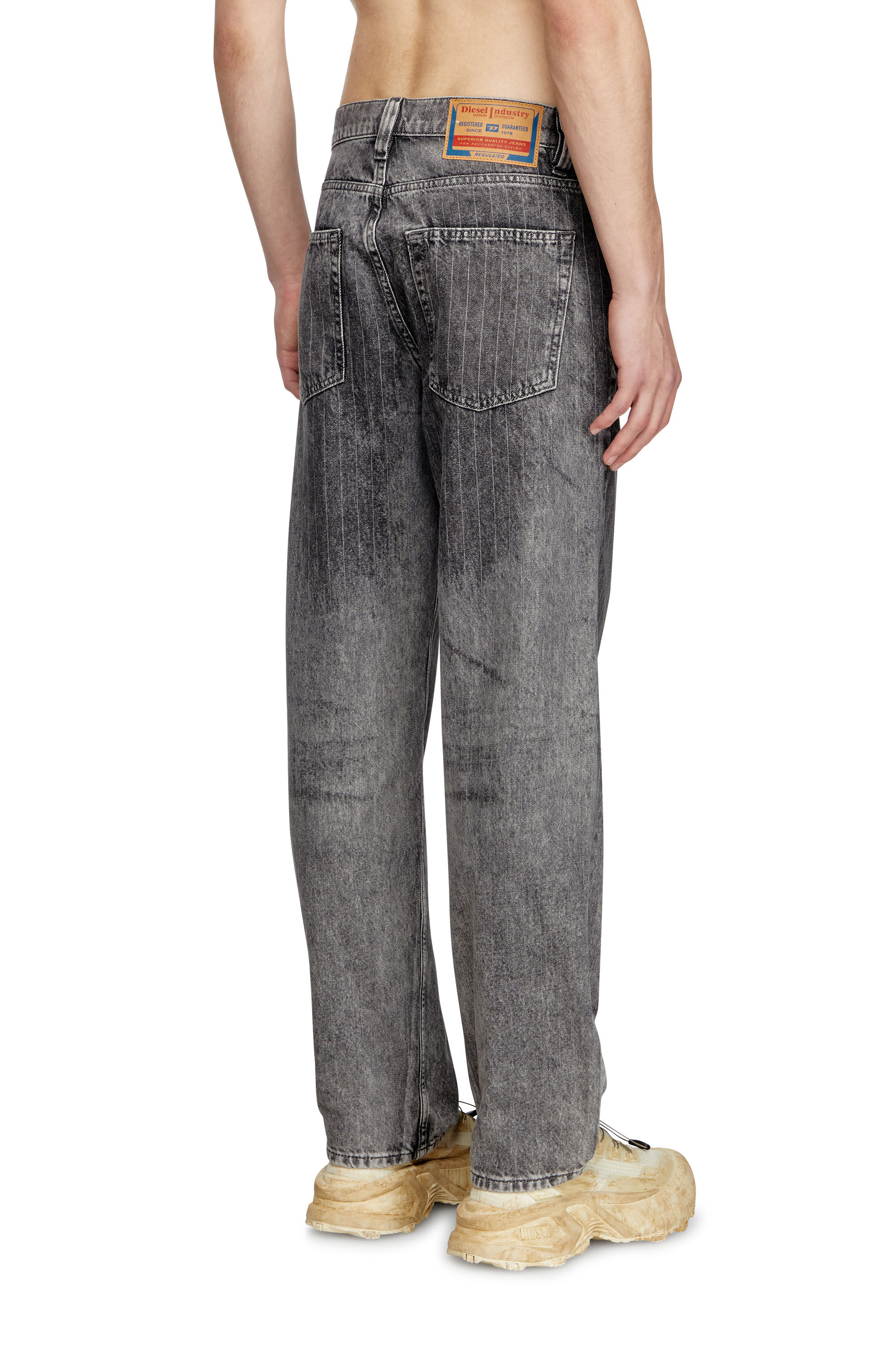 Diesel - Regular Jeans 2010 D-Macs 0ABCU Homme, Gris Clair - Image 4