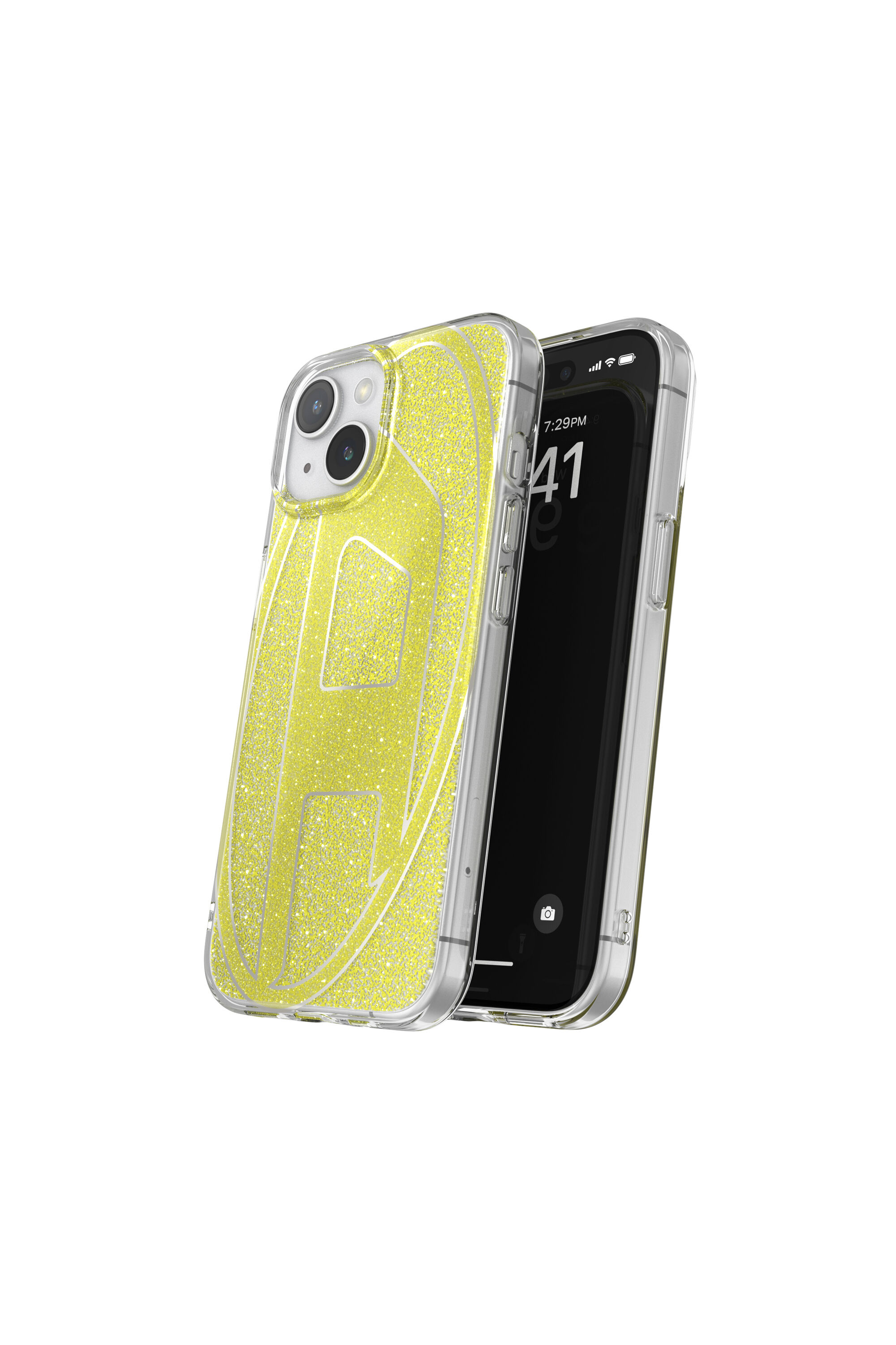 Diesel - 60027 AOP CASE, Coque glitter pur iP 15 Mixte in Doré - 3