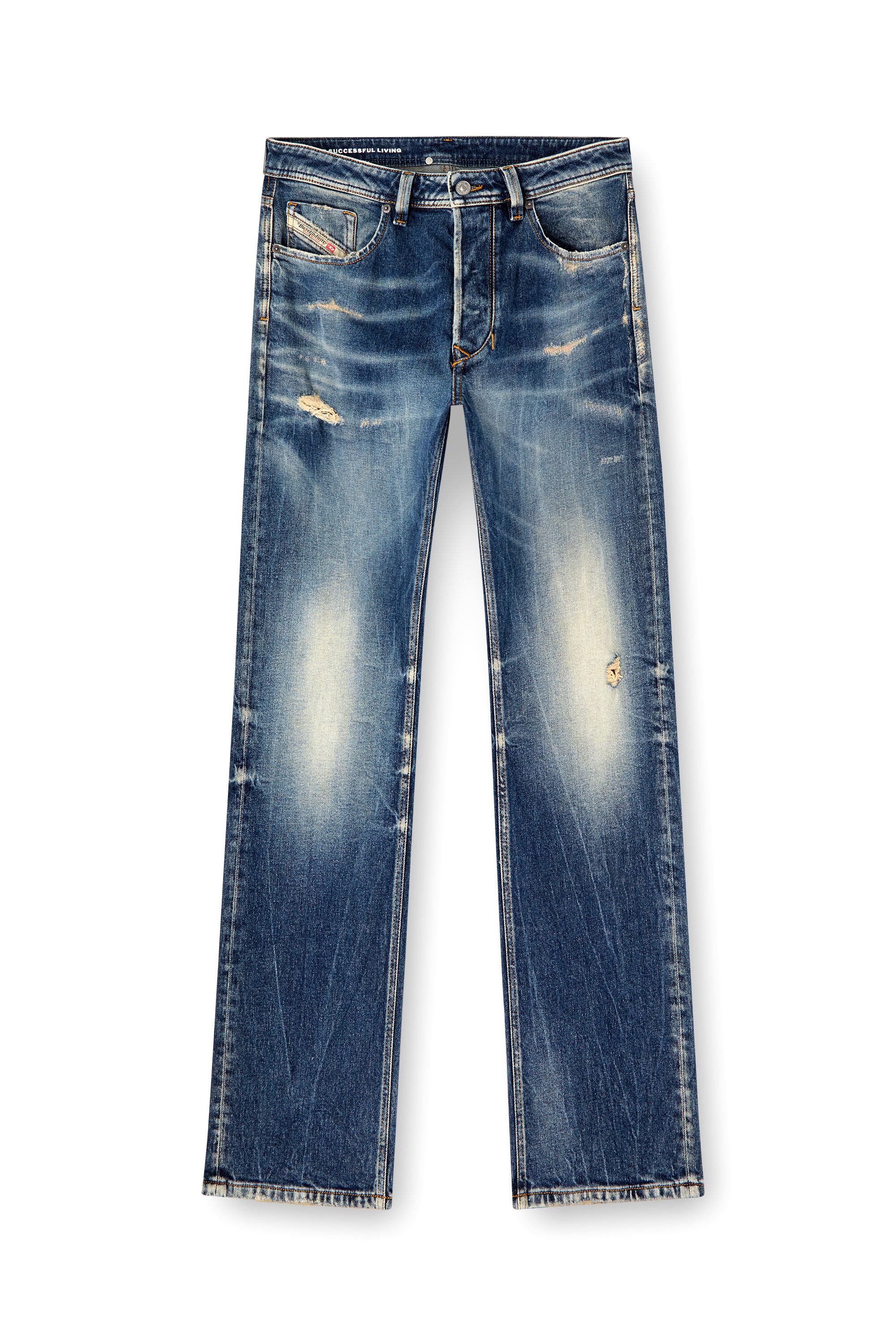 Diesel - Regular Jeans 1985 Larkee 007Y6 Homme, Bleu Foncé - Image 2