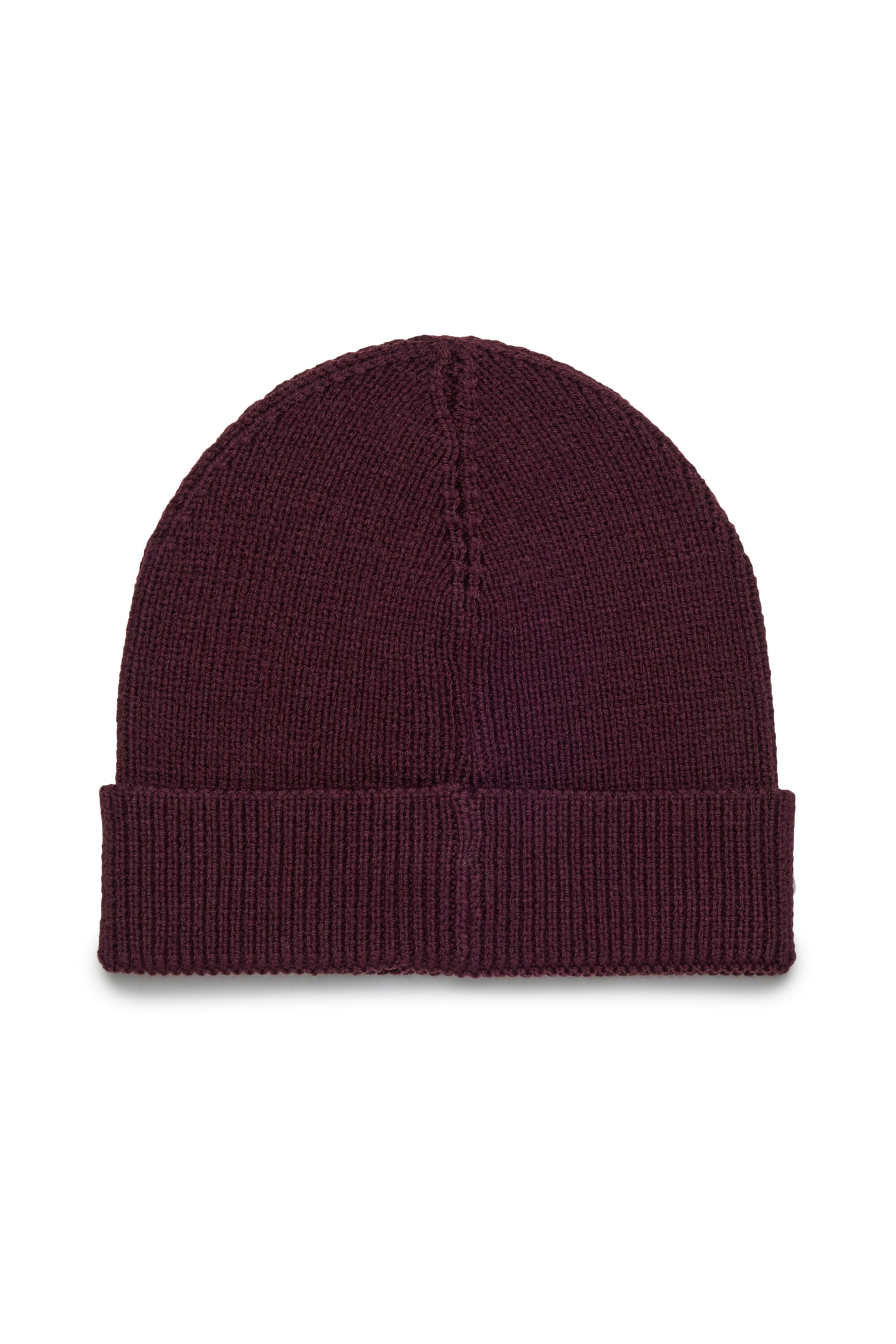 Diesel - FKCODERFULLYC, Bonnet en laine avec logo brodé Mixte in Violet - 2
