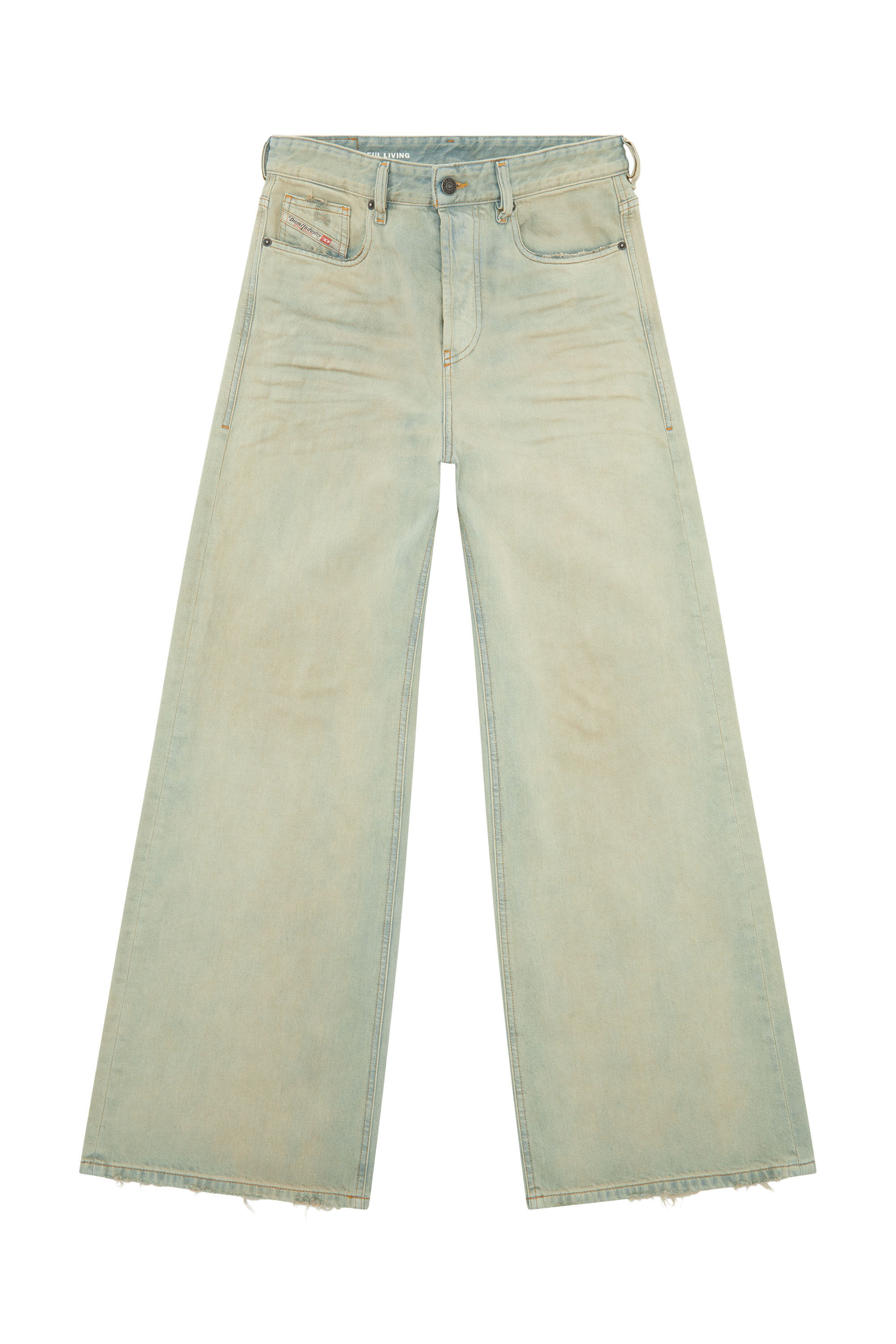 Diesel - Straight Jeans 1996 D-Sire 09H60, Bleu Clair - Image 2