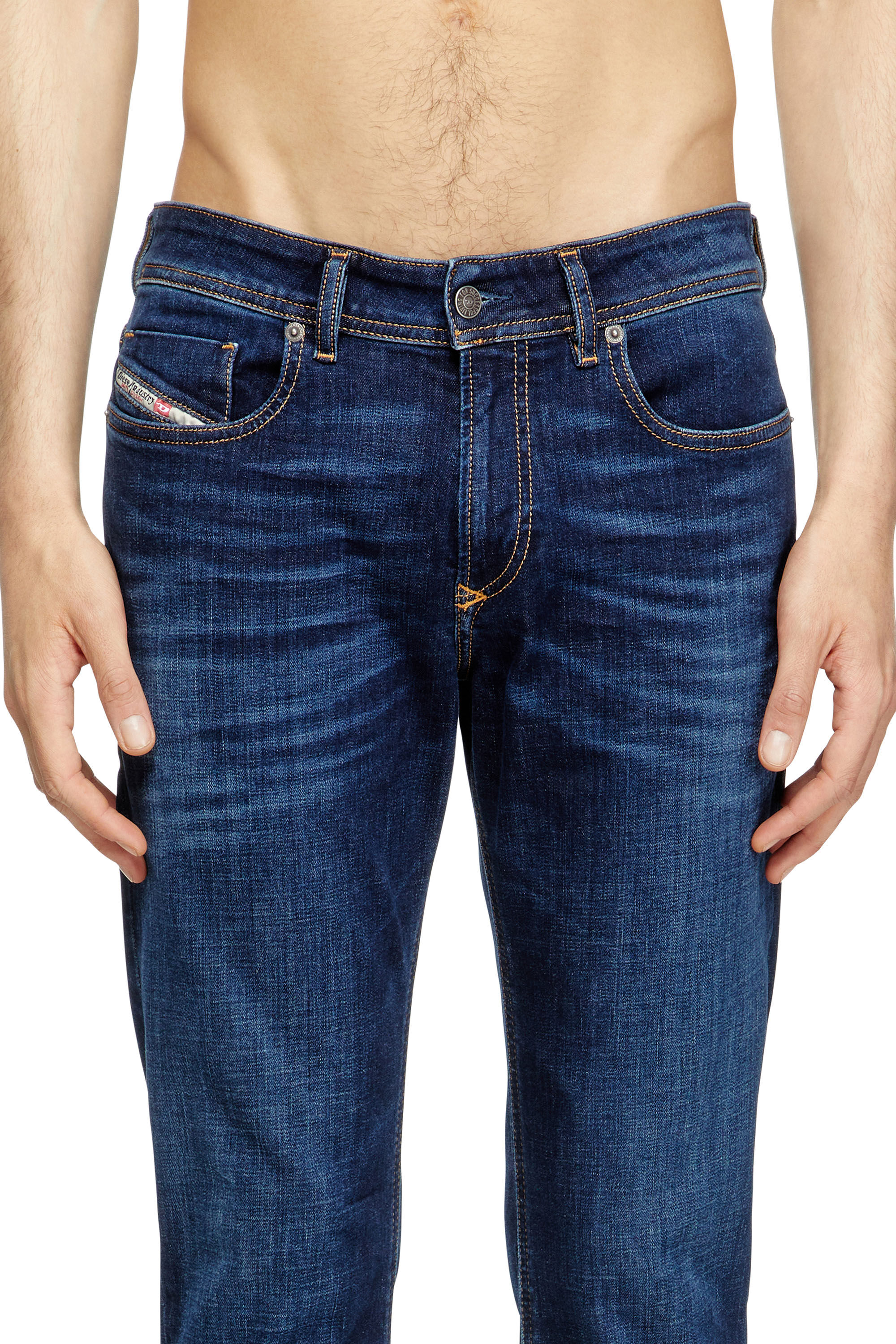 Diesel - Skinny Jeans 1979 Sleenker 09J17 Homme, Bleu Foncé - Image 5