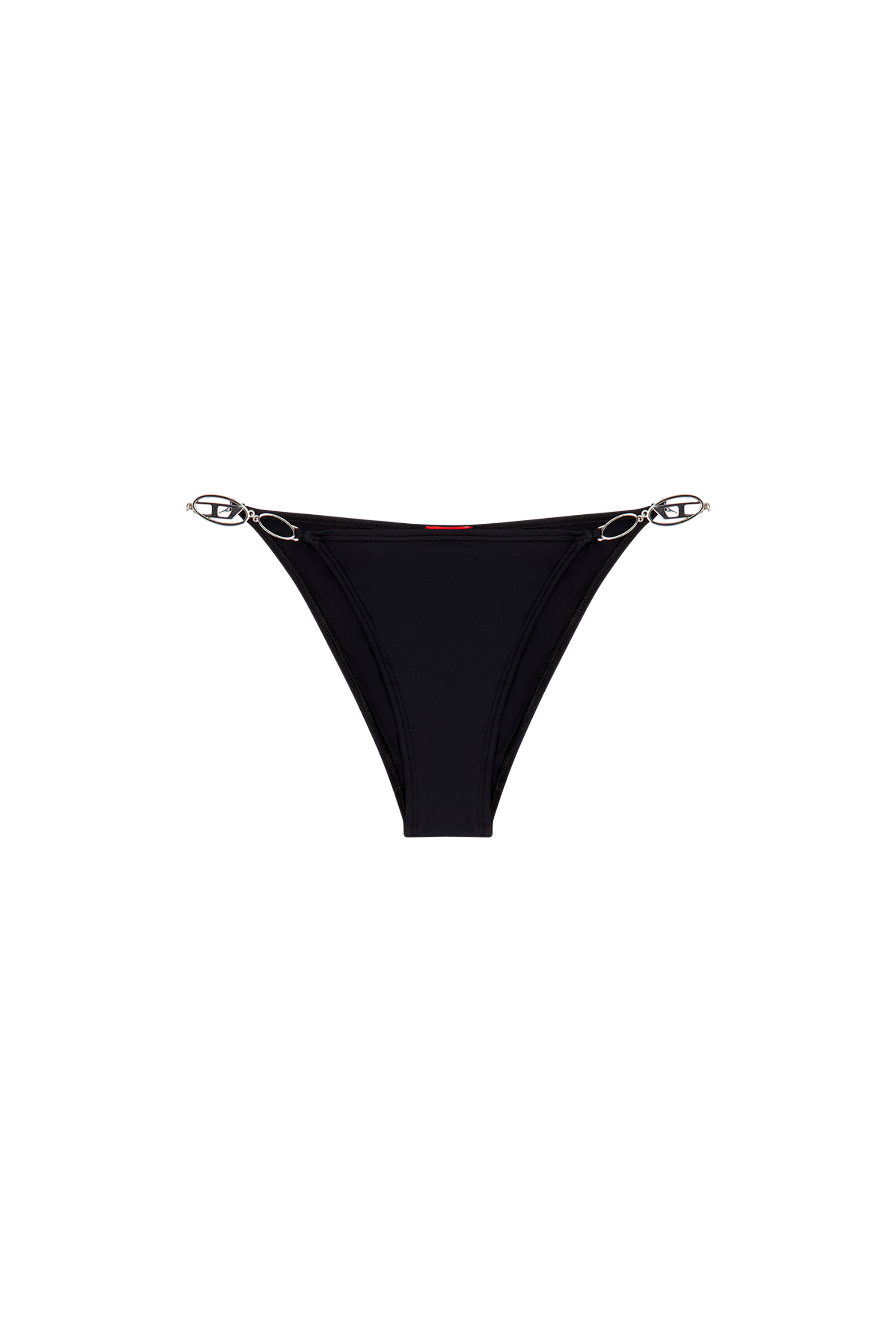 Women's Bikini briefs with Oval D plaques | Black | Diesel