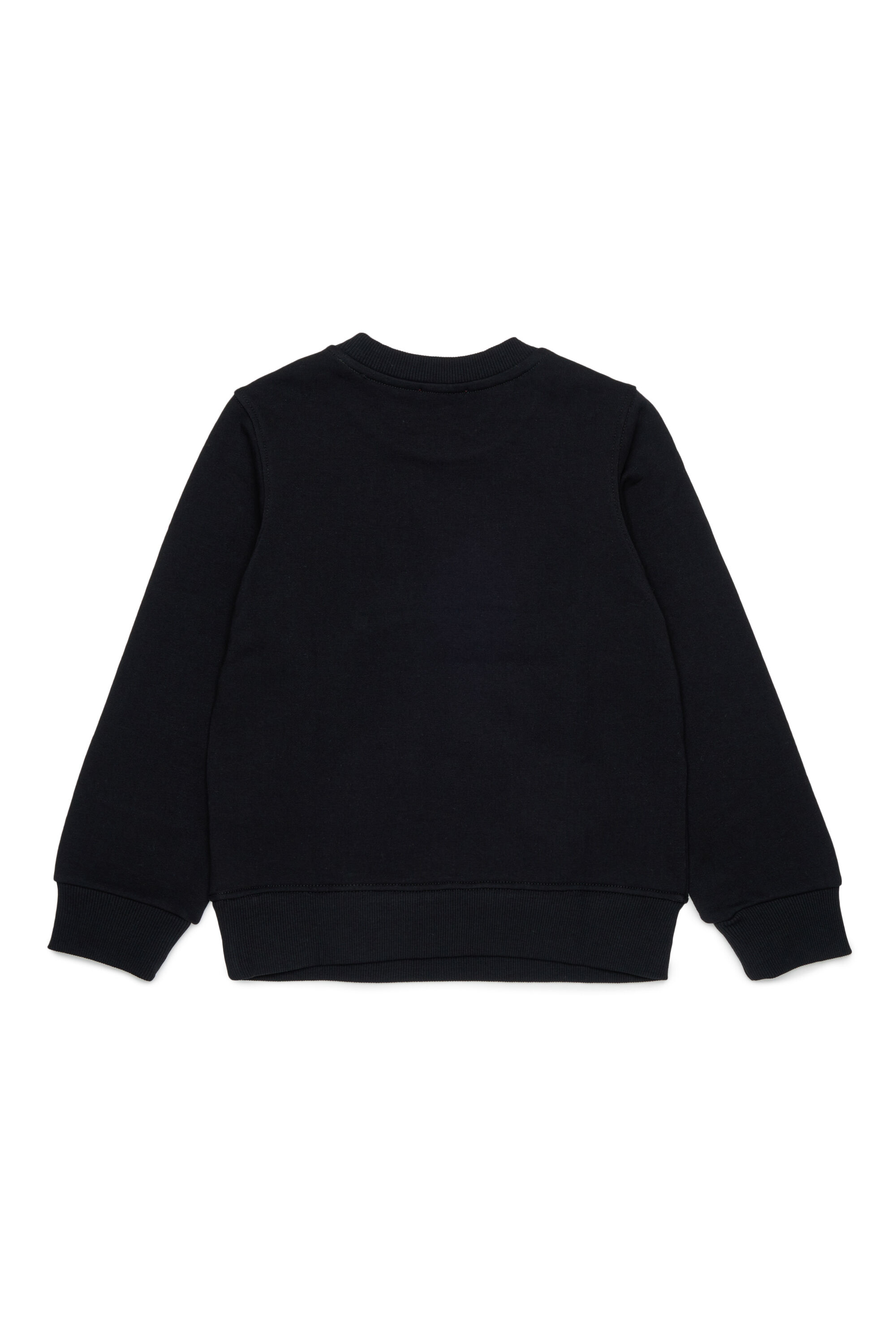 Diesel - SLOMIX, Sweat-shirt avec logo effet us&eacute; Homme in Noir - 2