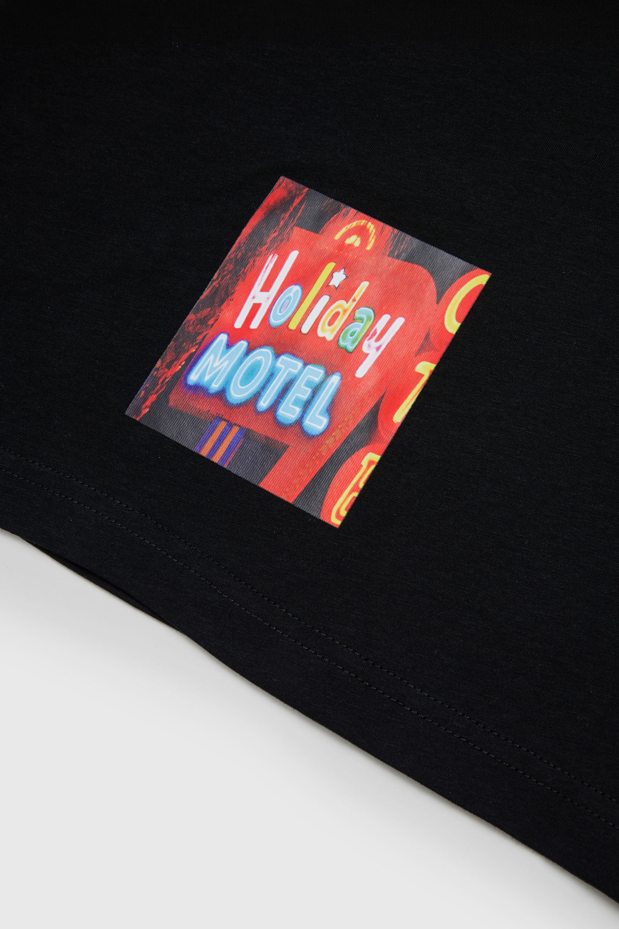 Diesel - TFORMY OVER, T-shirt &agrave; manches longues avec photo prints Homme in Noir - 4