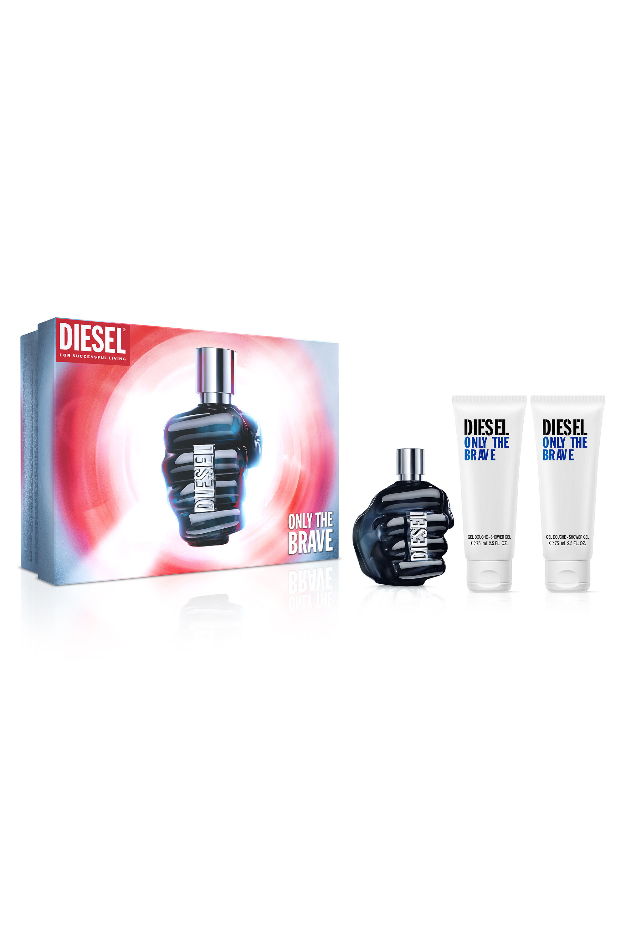 Diesel - DSL OTB EDP SETS  V125 + 2SG75 S26 LG271600 FRAGRANCE, Only The Brave Giftset, Eau De Parfum Homme in Bleu - 1