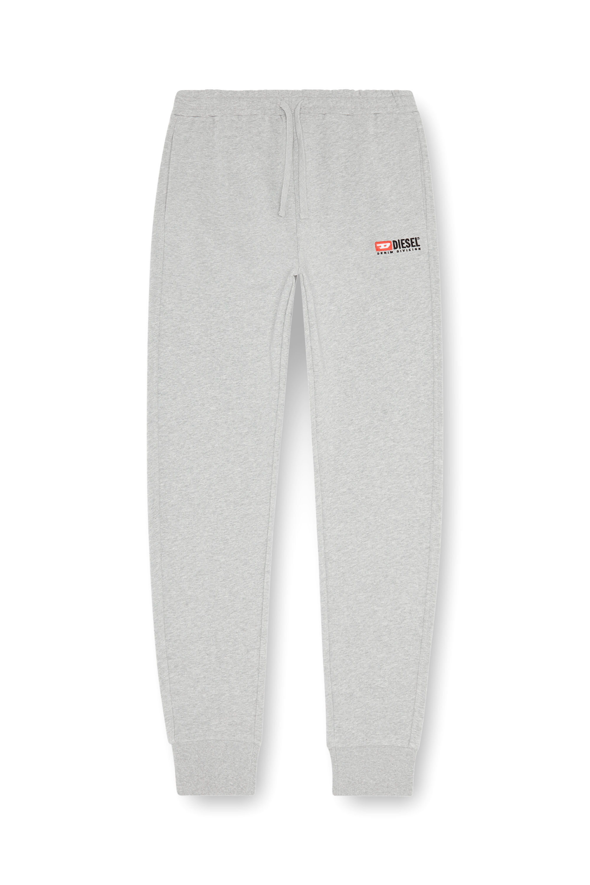 Diesel - P-TARY-DIV, Pantalon de survêtement avec logo brodé Homme in Gris - 2