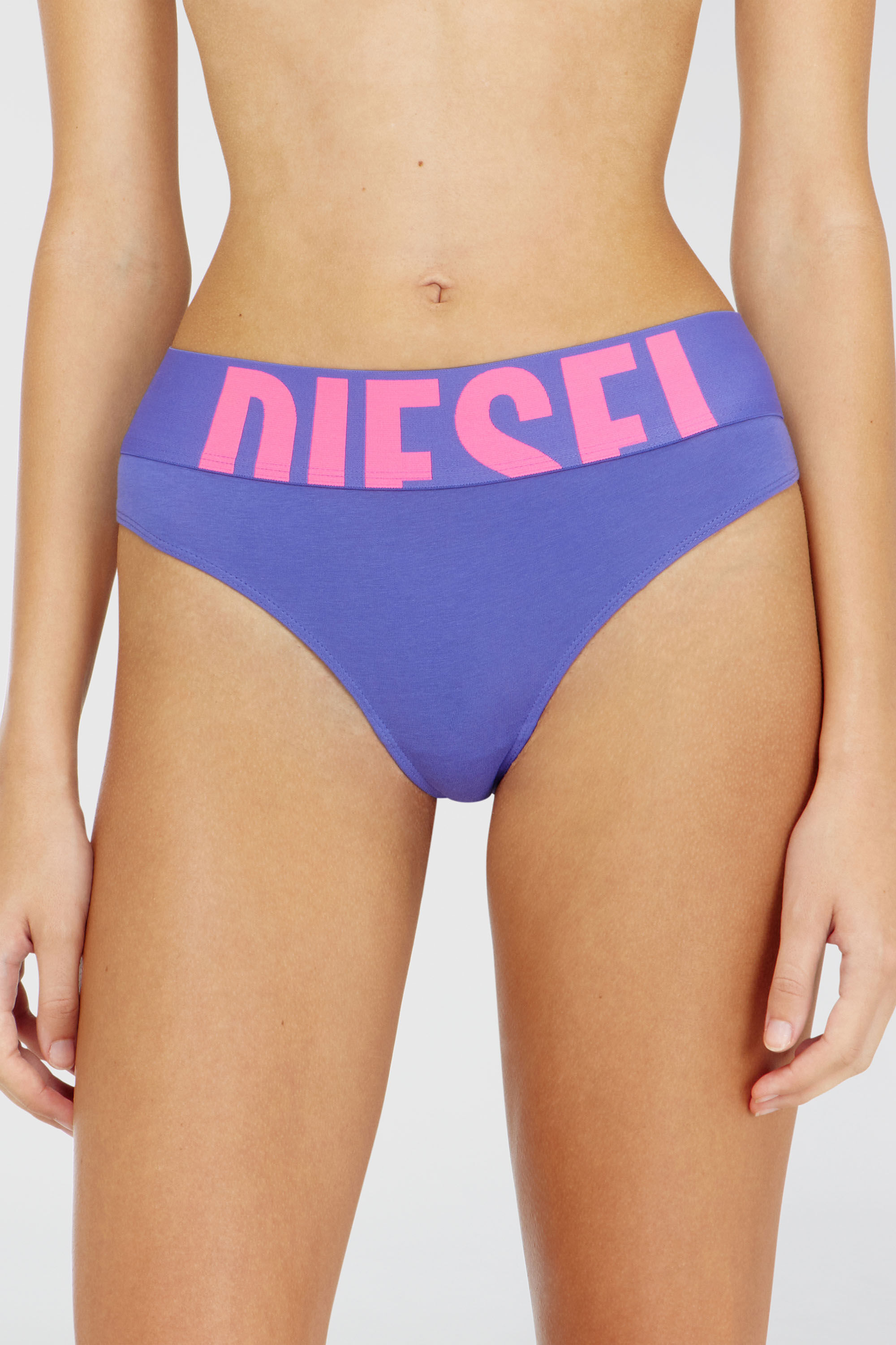 Diesel - UFST-STARS-THREEPACK, Lot de trois strings avec logo d&eacute;coup&eacute; Femme in ToBeDefined - 2