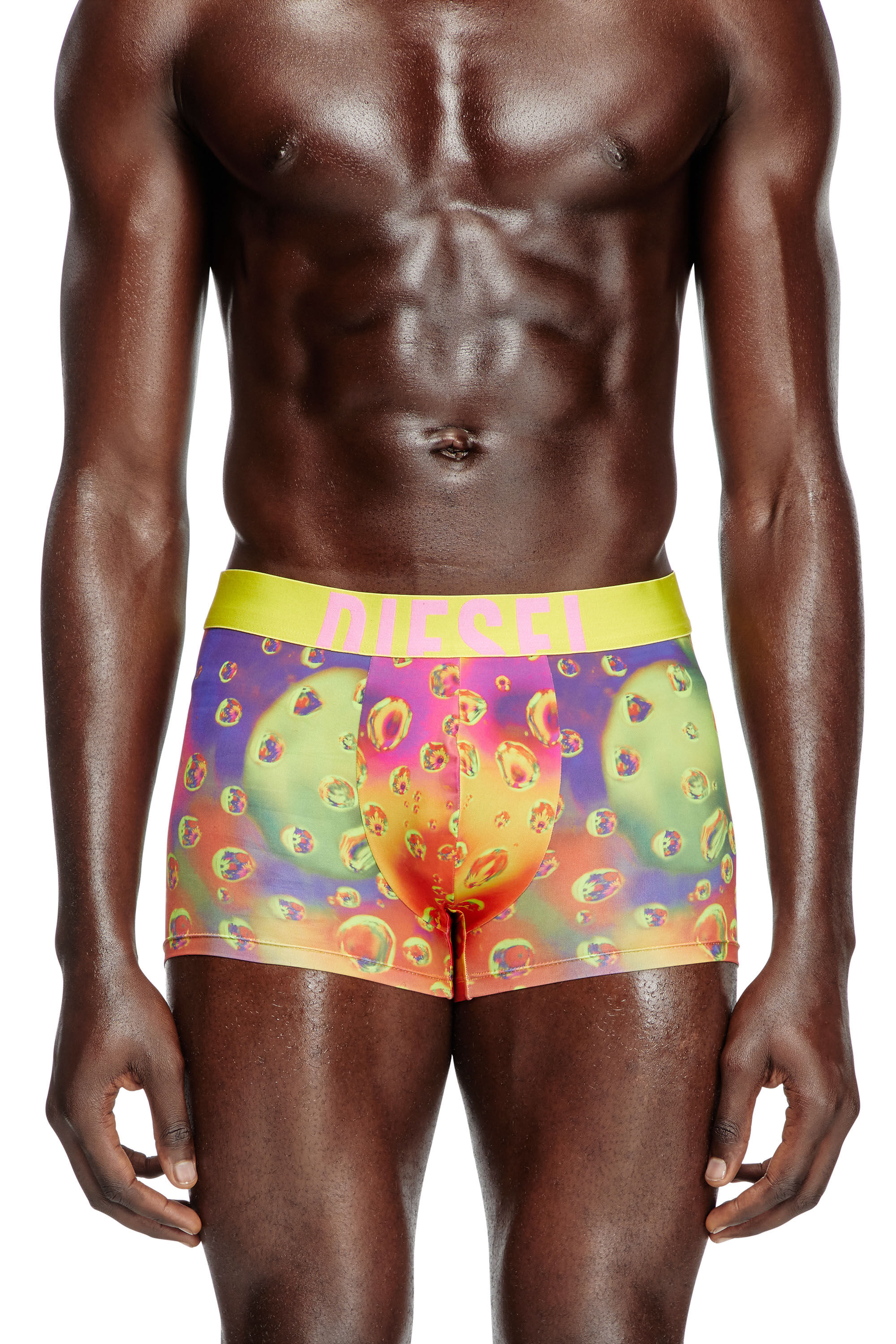 Diesel - DAMIEN-D-POP-40, Boxer avec imprimé Acid Rain Homme in Polychrome - 3