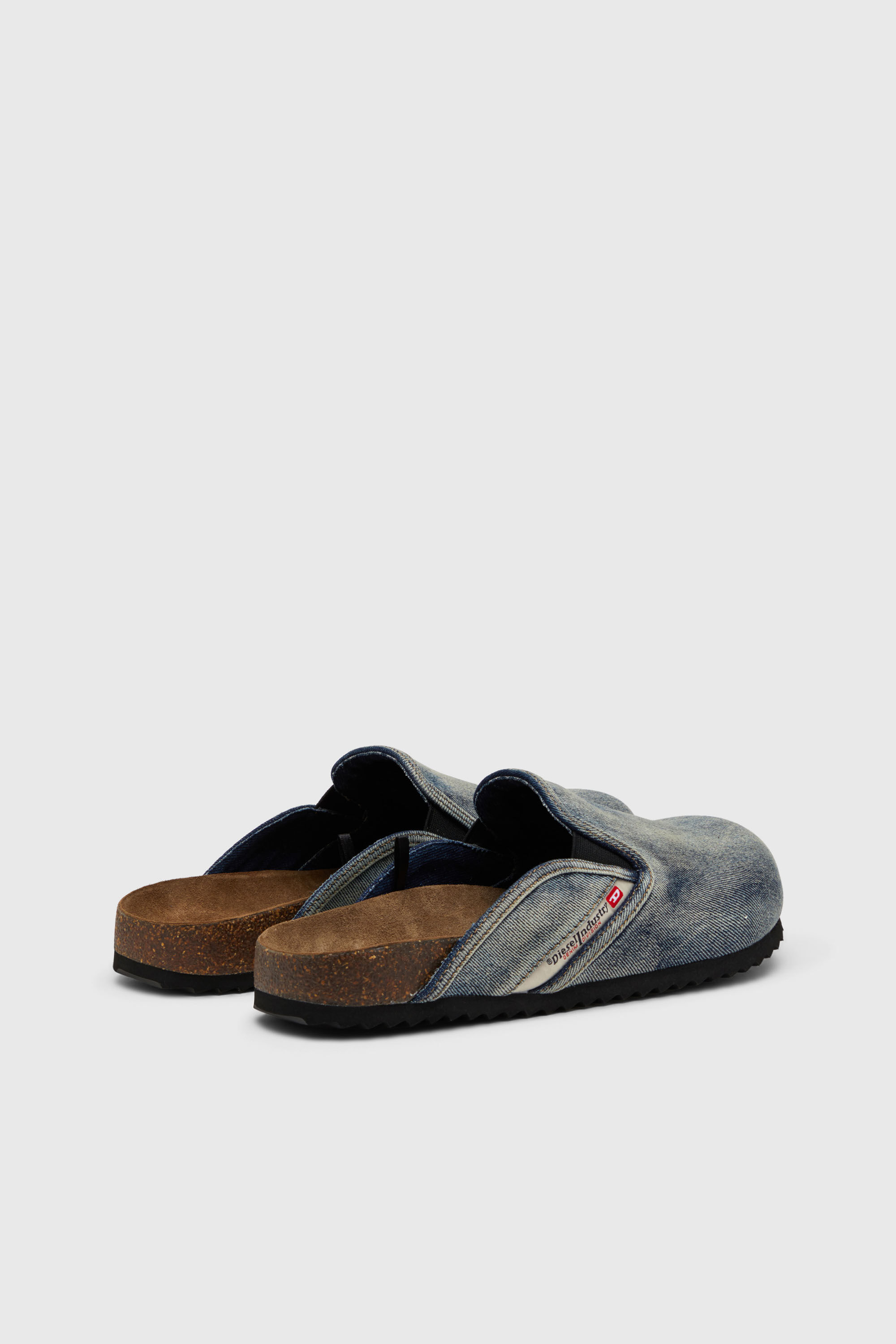 Diesel - D-WOODSTOCK SLIP-ON, D-Woodstock-Mules en denim Homme in Bleu - 3