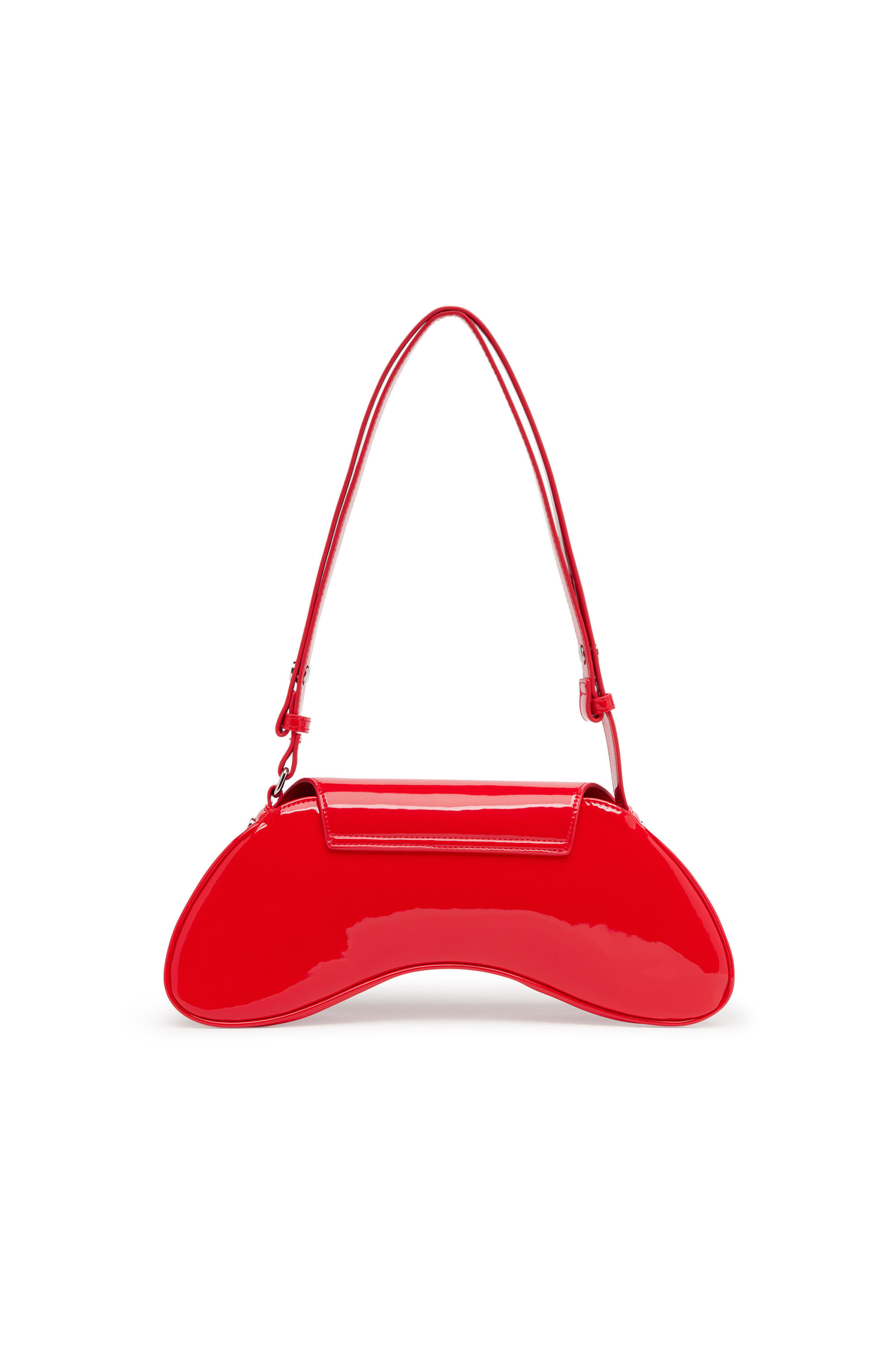 Diesel - PLAY CROSSBODY, Play-Sac à bandoulière glossy Femme in Rouge - 3