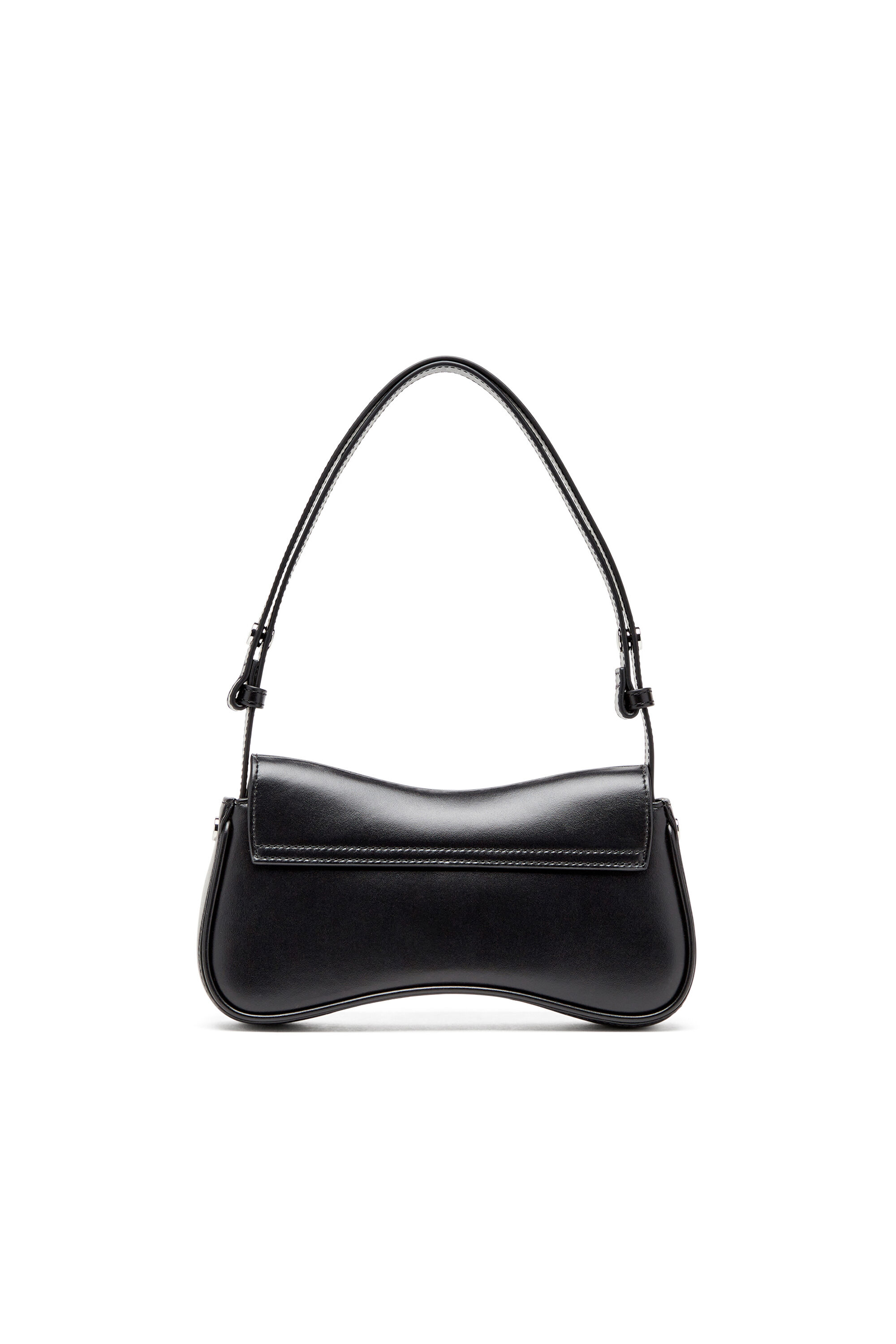 Diesel - PLAY CLUTCH, Play-Sac à bandoulière en cuir semi-brillant Femme in Noir - 2