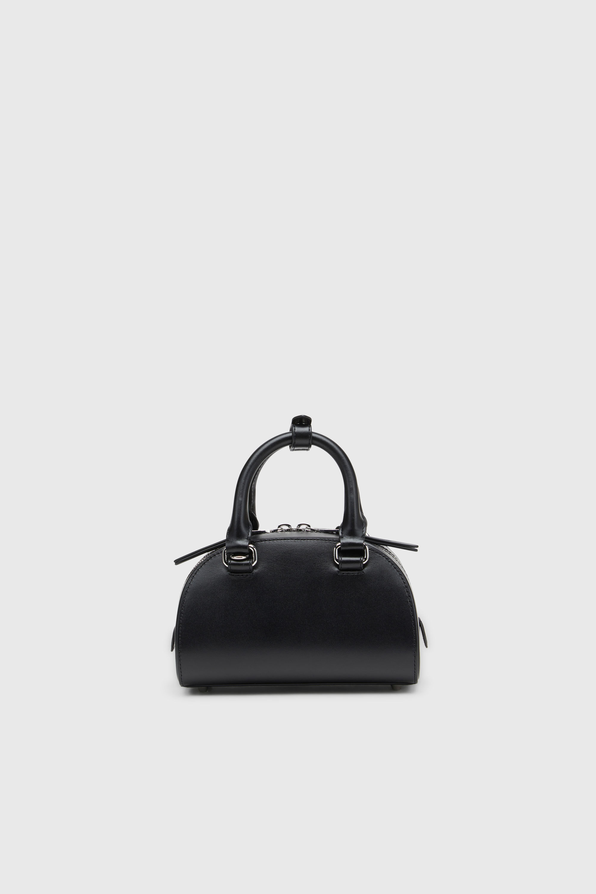 Diesel - 1DR DOME CROSSBODY, 1DR Dome-Petit sac bowling en cuir Femme in Noir - 3