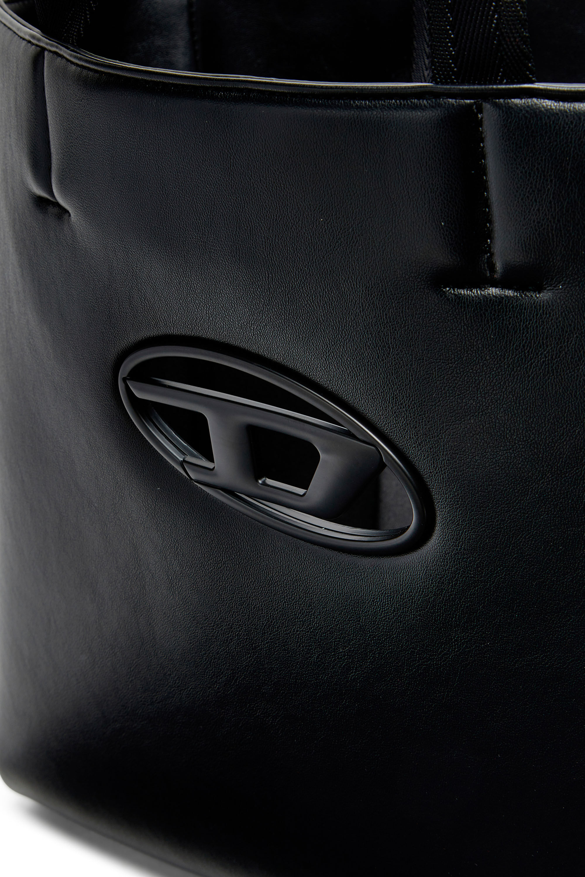 Diesel - HOLI-D SHOPPER EW, Holi-D-Sac shopper en néoprène contrecollé Mixte in Noir - 2