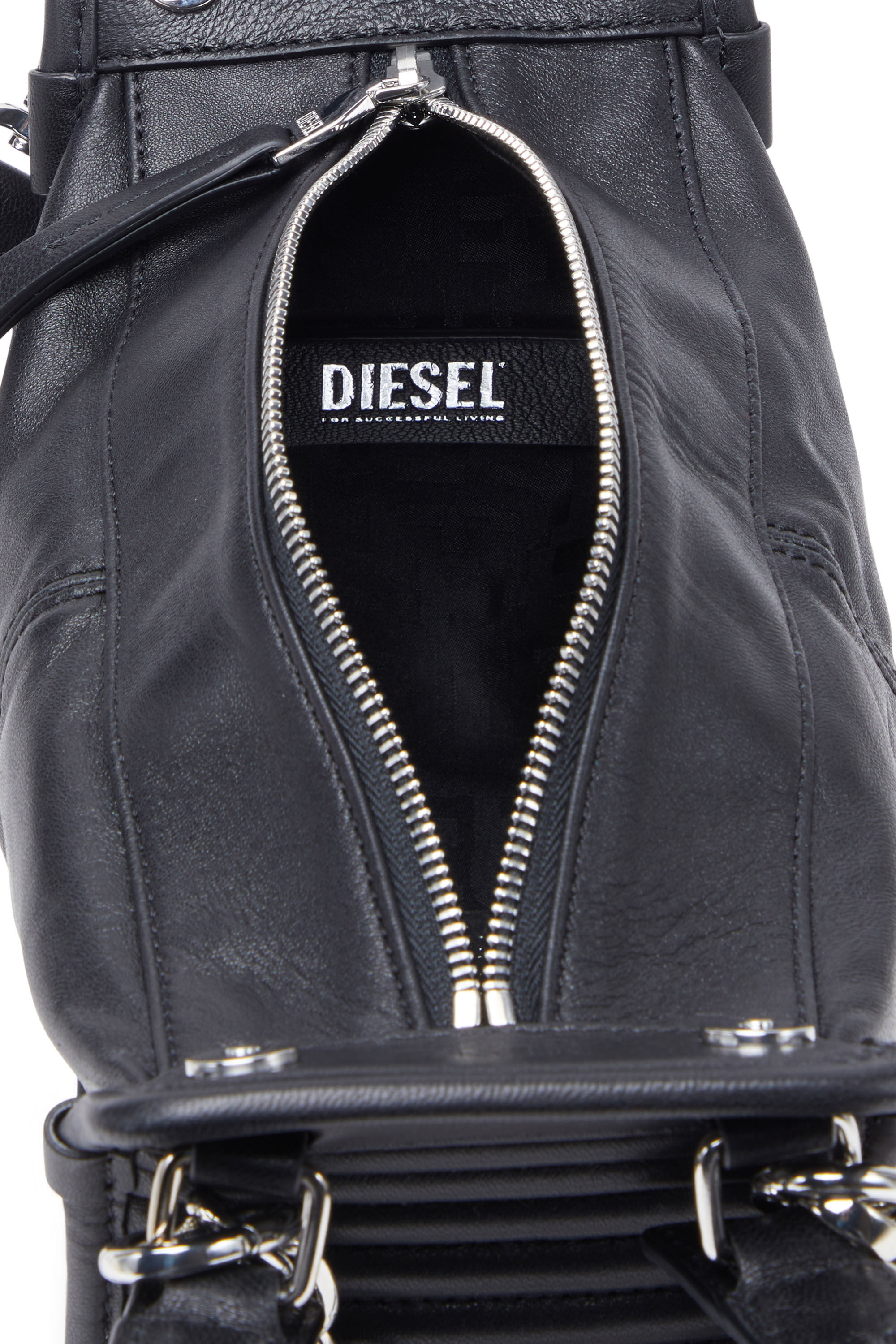 D-VINA-RR XS Woman: Charmed Handbag in leather | Diesel