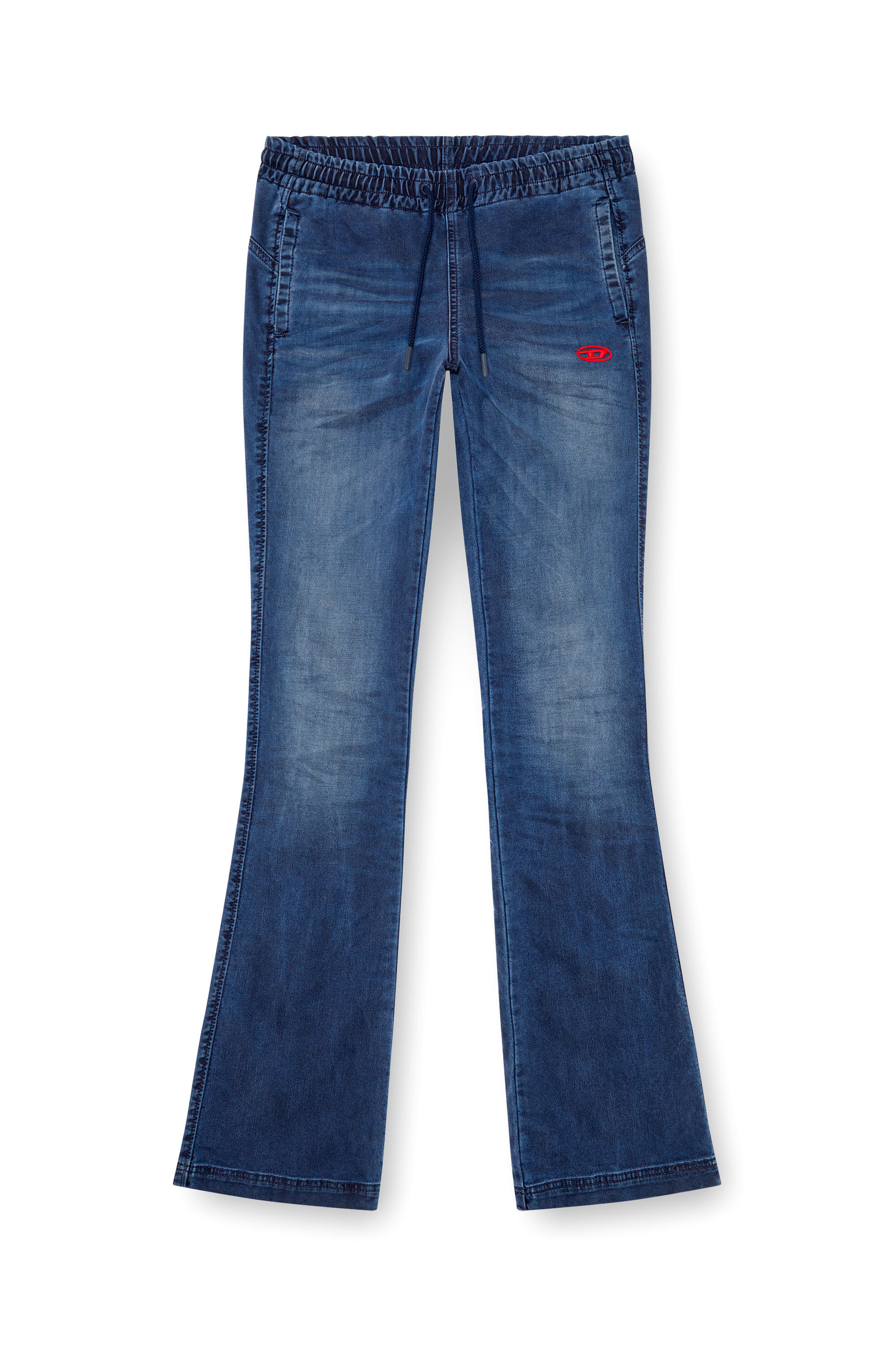 Diesel - Femme Bootcut and Flare 2069 D-Ebbey Joggjeans® 068LX, Bleu Foncé - Image 2