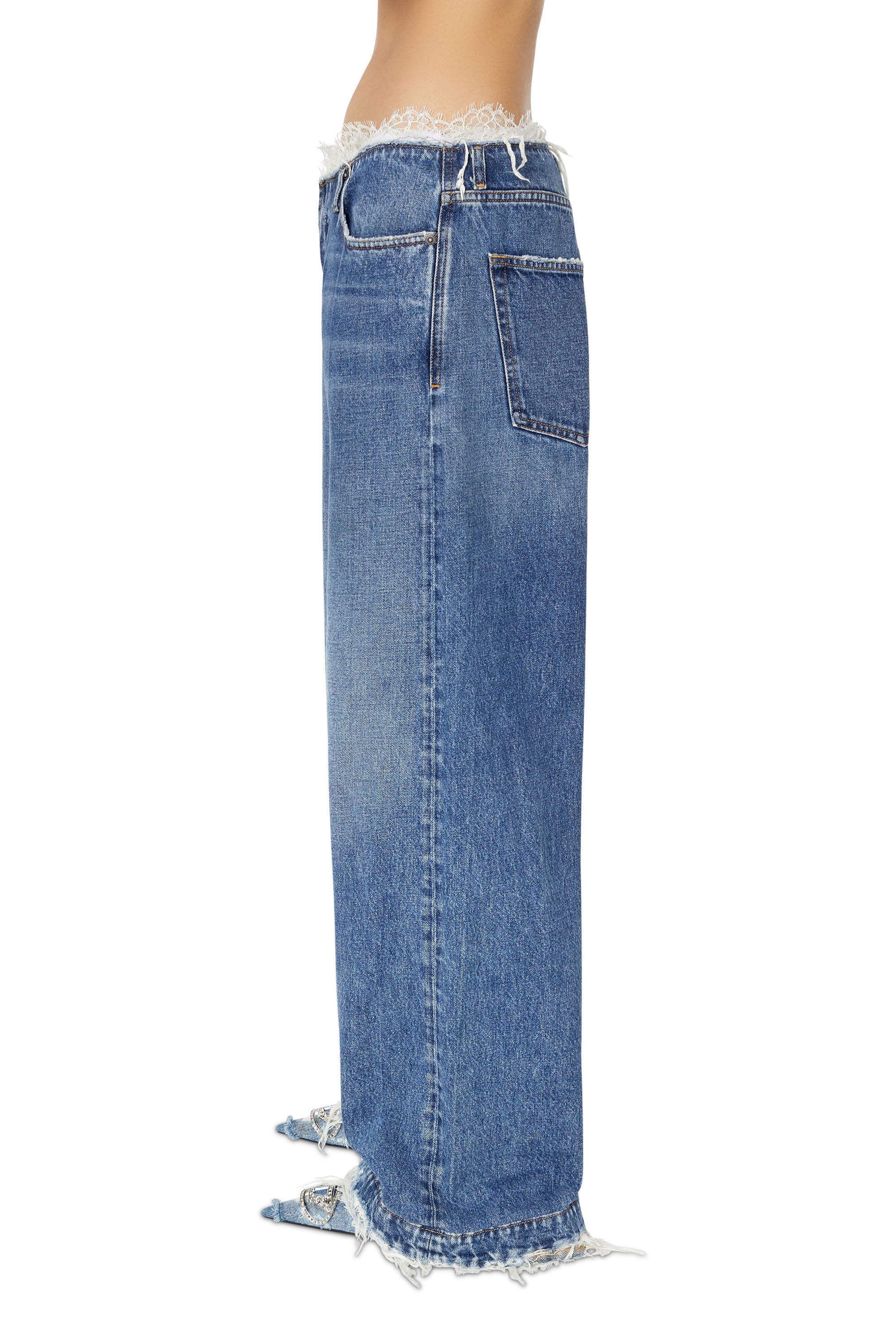 Diesel - D-Sire 007I2 Straight Jeans, Dark Blue - Image 5