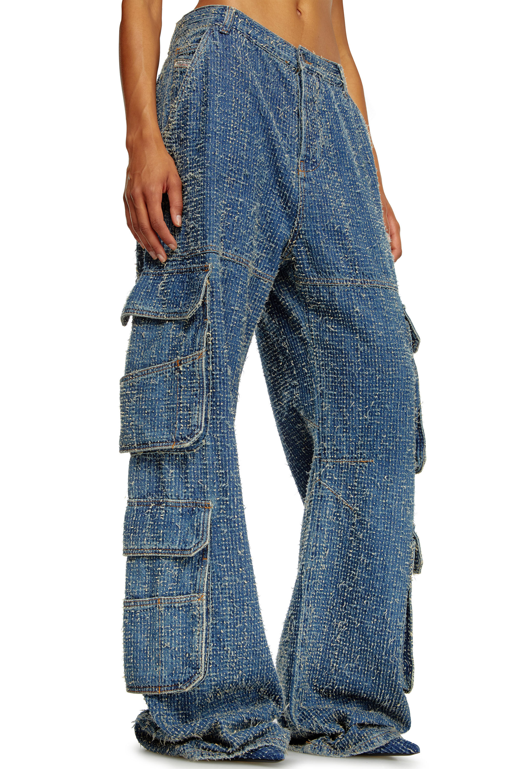 Diesel - Femme Straight Jeans 1996 D-Sire 0PGAH, Bleu moyen - Image 5