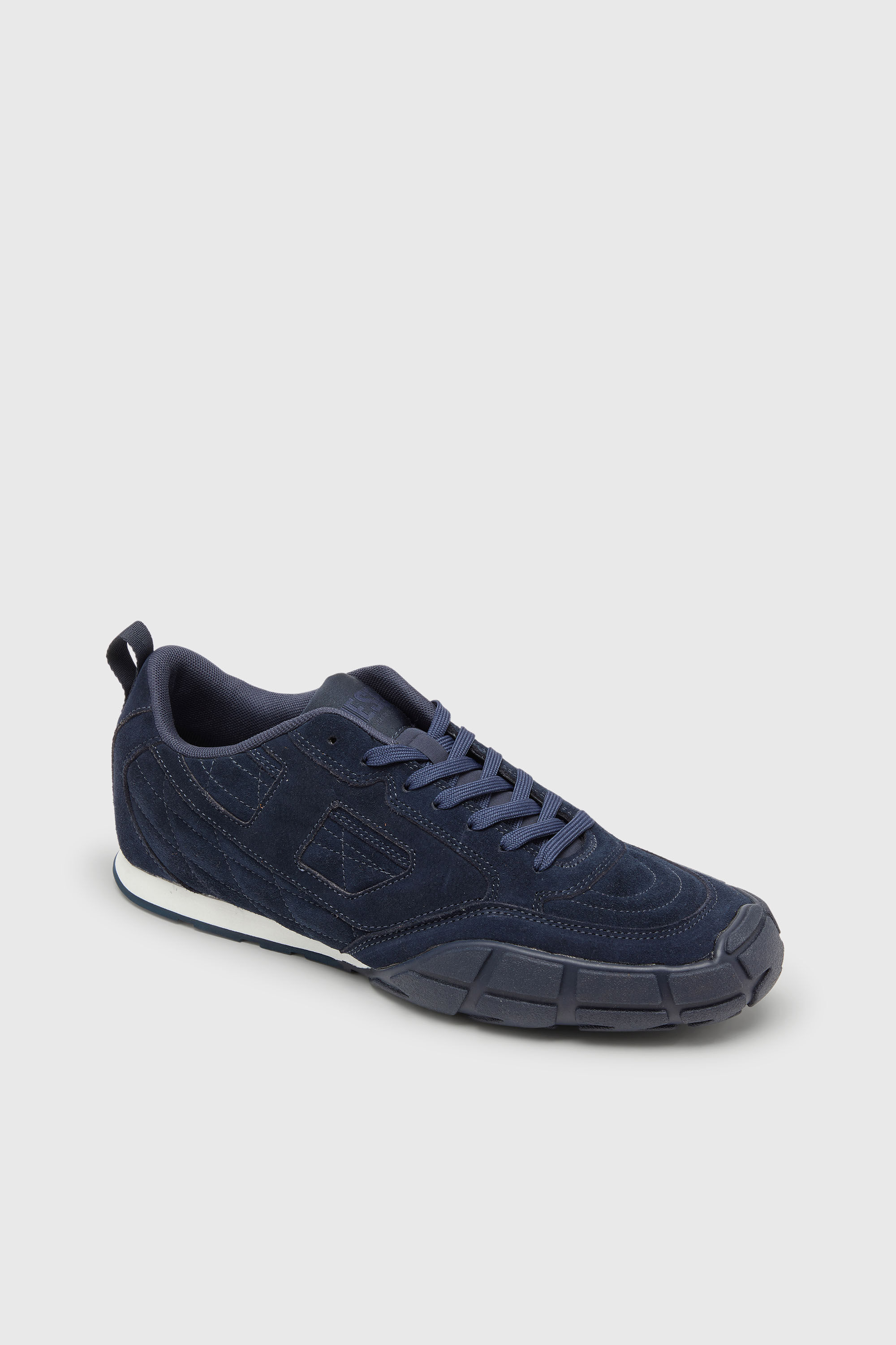 Diesel - S-PAGODHA LOW, S-Pagodha-Baskets en daim matelass&eacute;es Homme in Bleu - 6