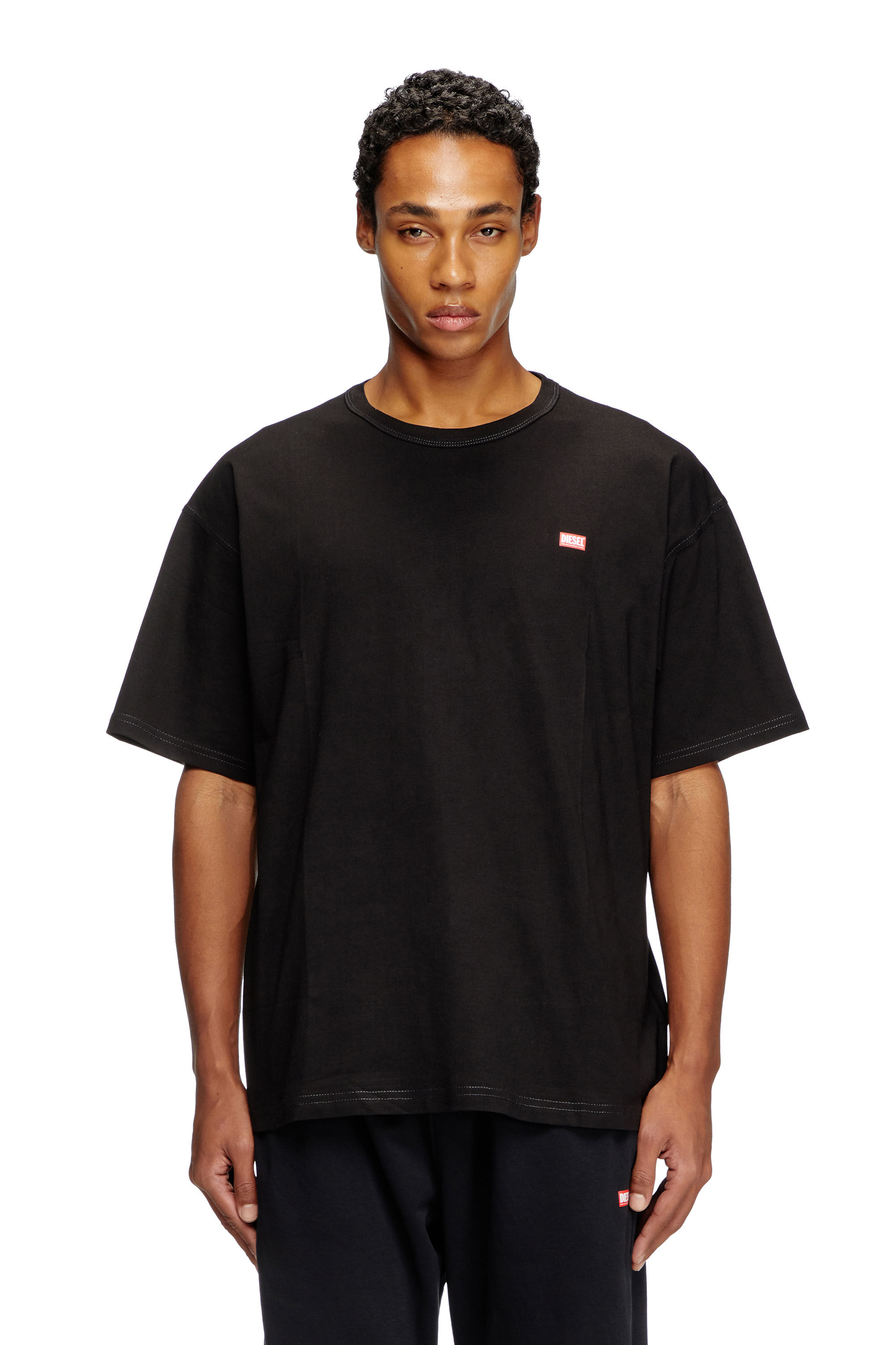 ★DIESEL★ T-Box R30 T-Shirt Black A164000QIAM9XX Diesel T-BOXT-R30 TEE Black | BSTN Store