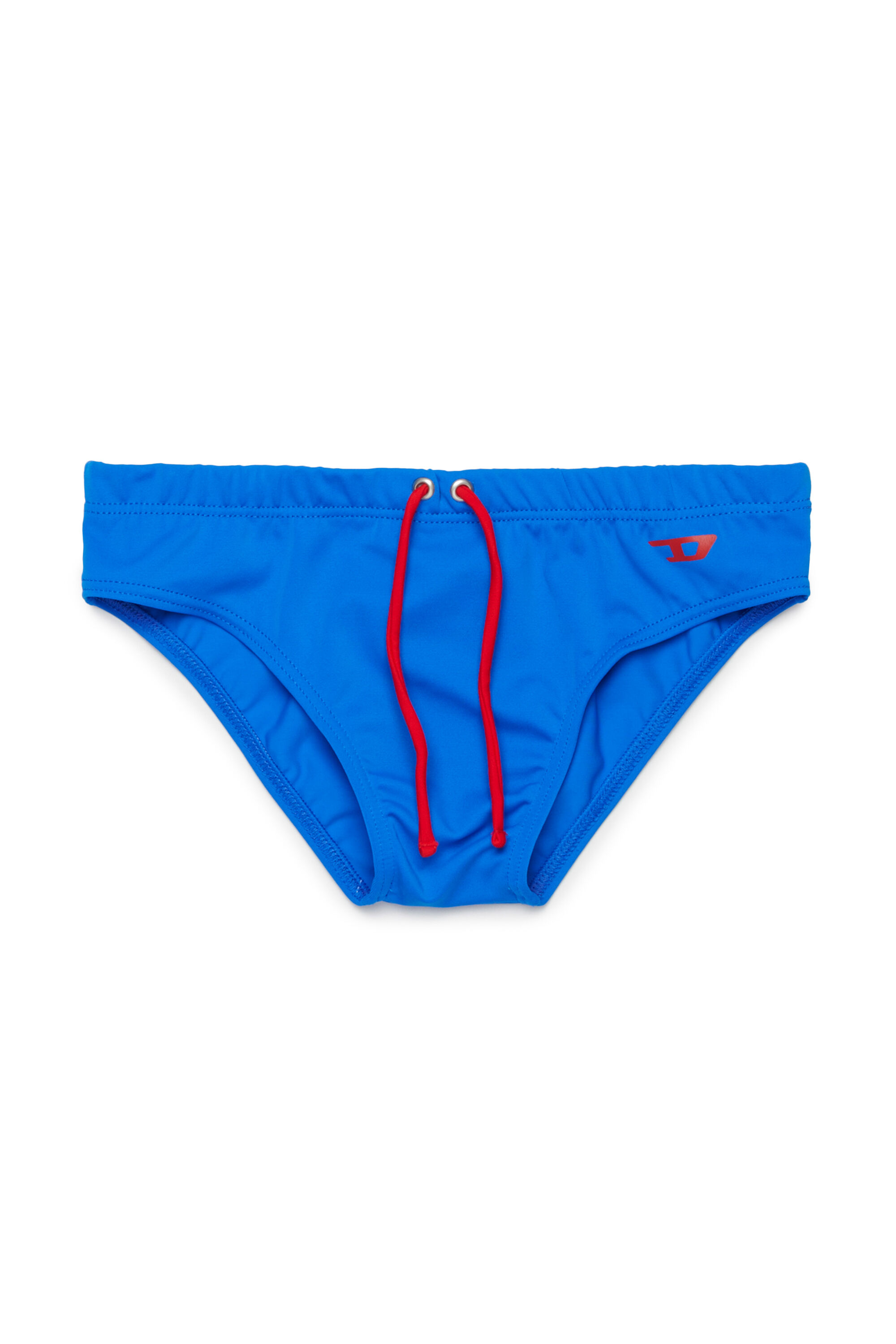 Diesel - MILARDY, Slip de bain avec cordon de serrage ajustable Homme in Bleu - 1