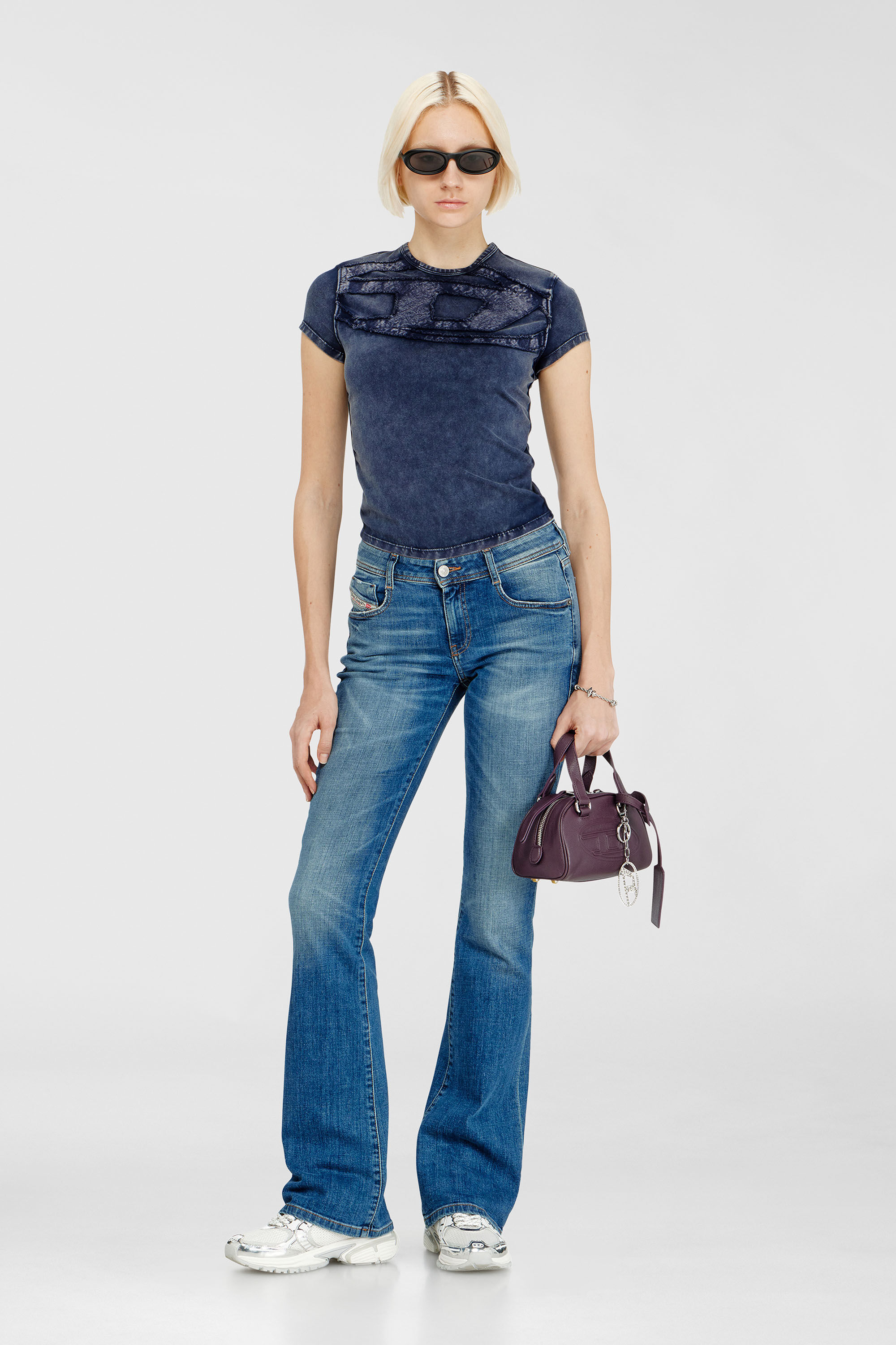 Diesel - Bootcut Jeans 1969 D-Ebbey 09J33 Femme, Bleu moyen - Image 1