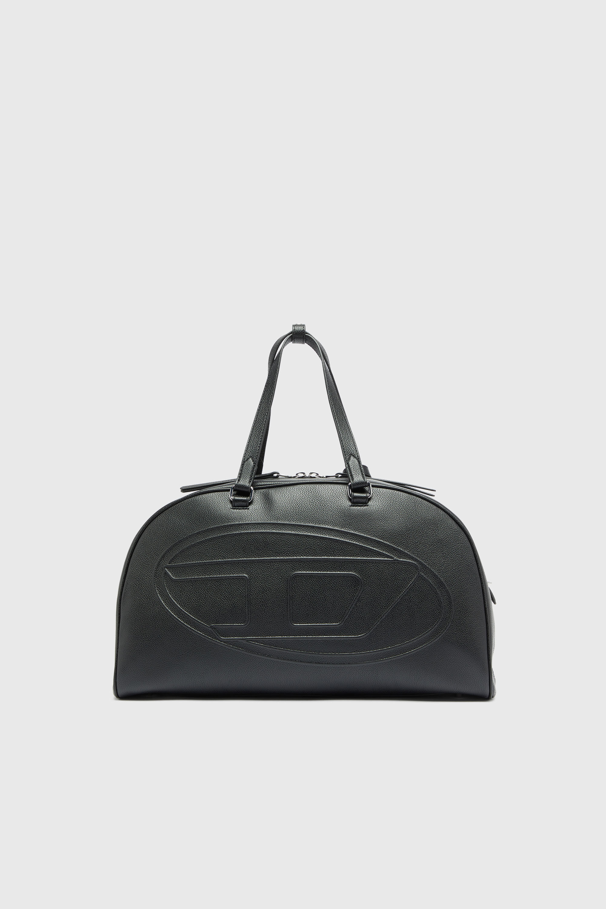 Diesel - 1DR DOME DUFFLE, 1DR Dome  - Sac de voyage en cuir avec Oval D Mixte in Noir - 1