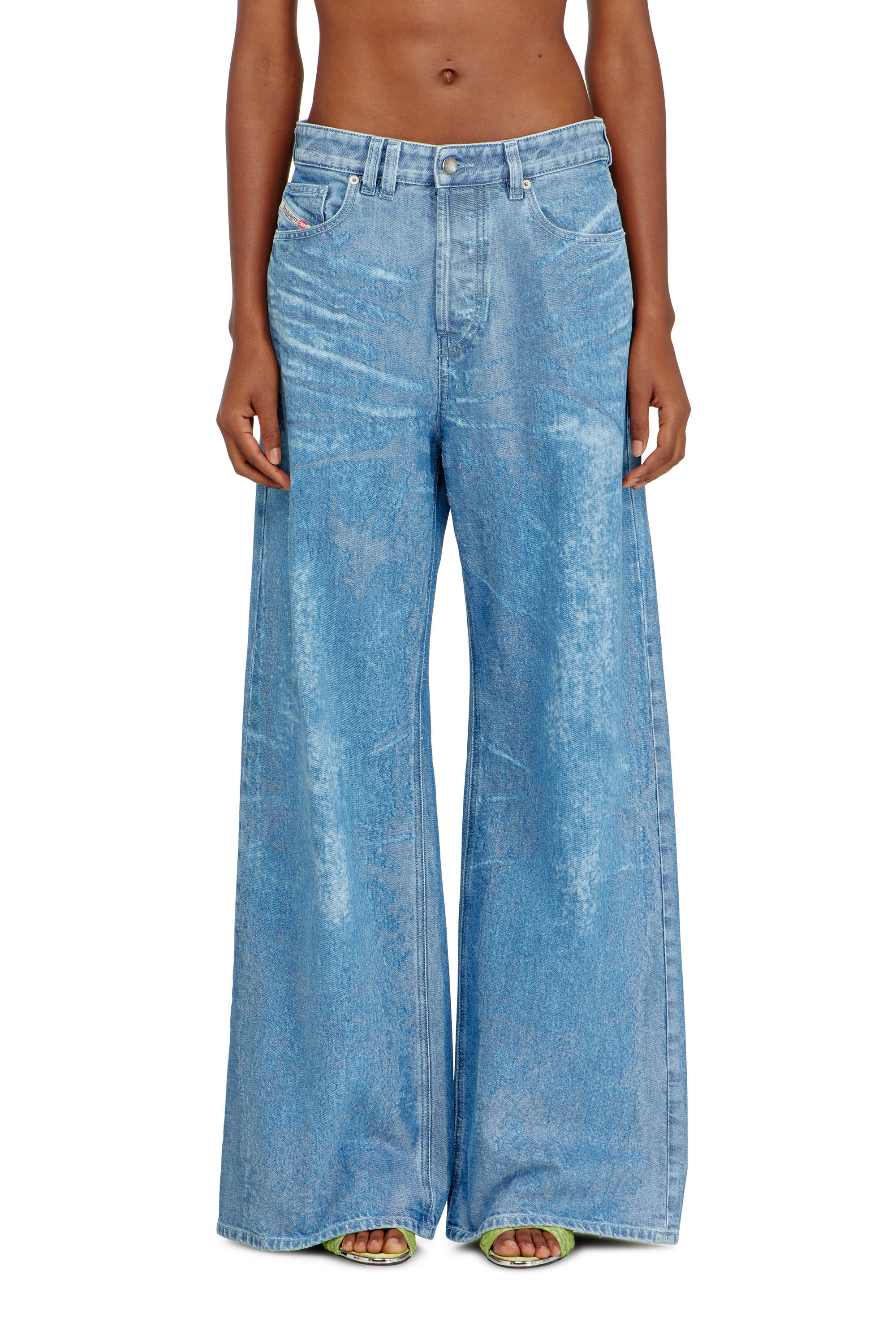 Diesel - Relaxed Jeans 1996 D-Sire 09P23 Femme, Bleu Clair - Image 3