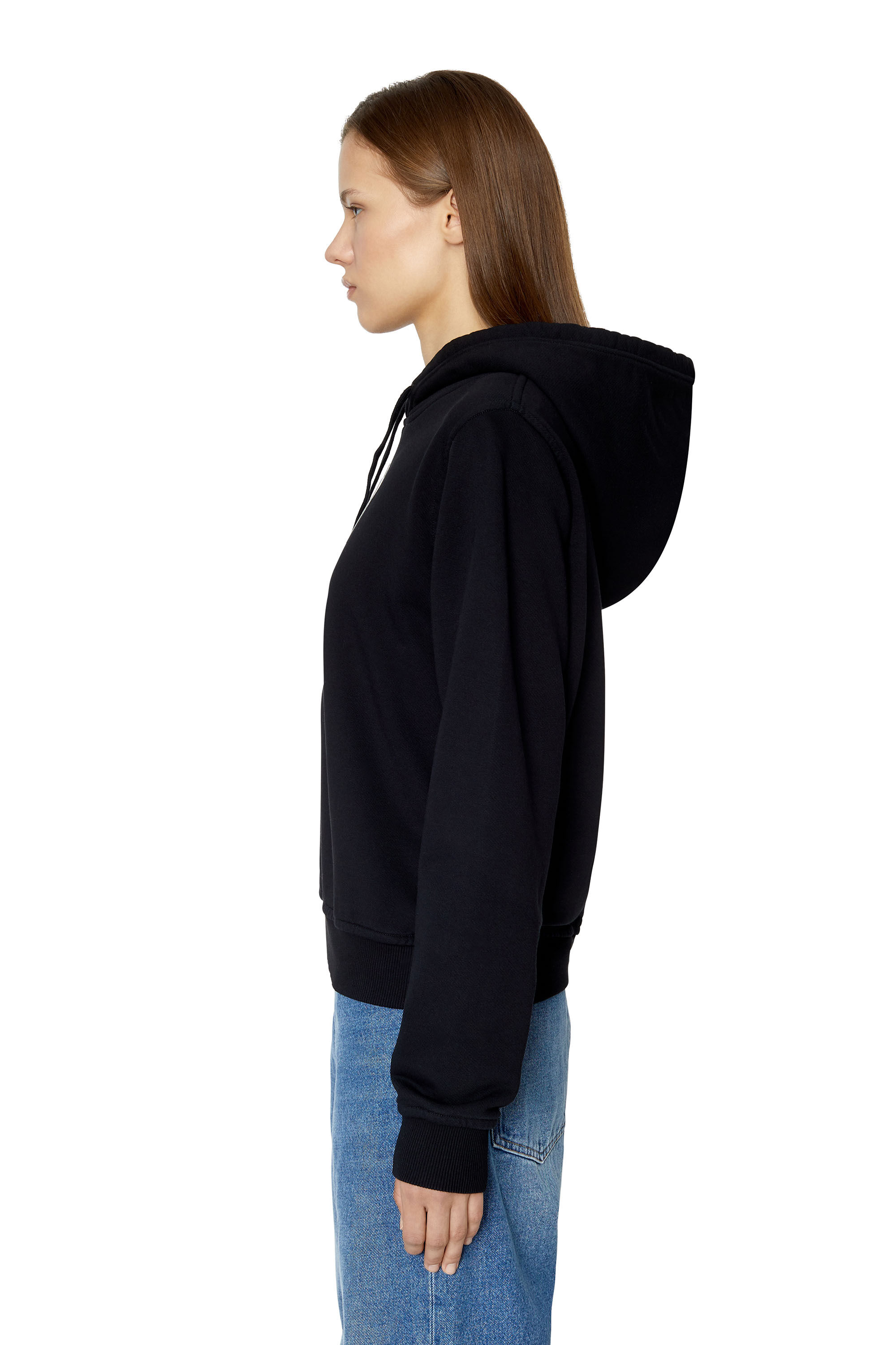 Diesel - F-REGGY-HOOD-E1, Black - Image 5