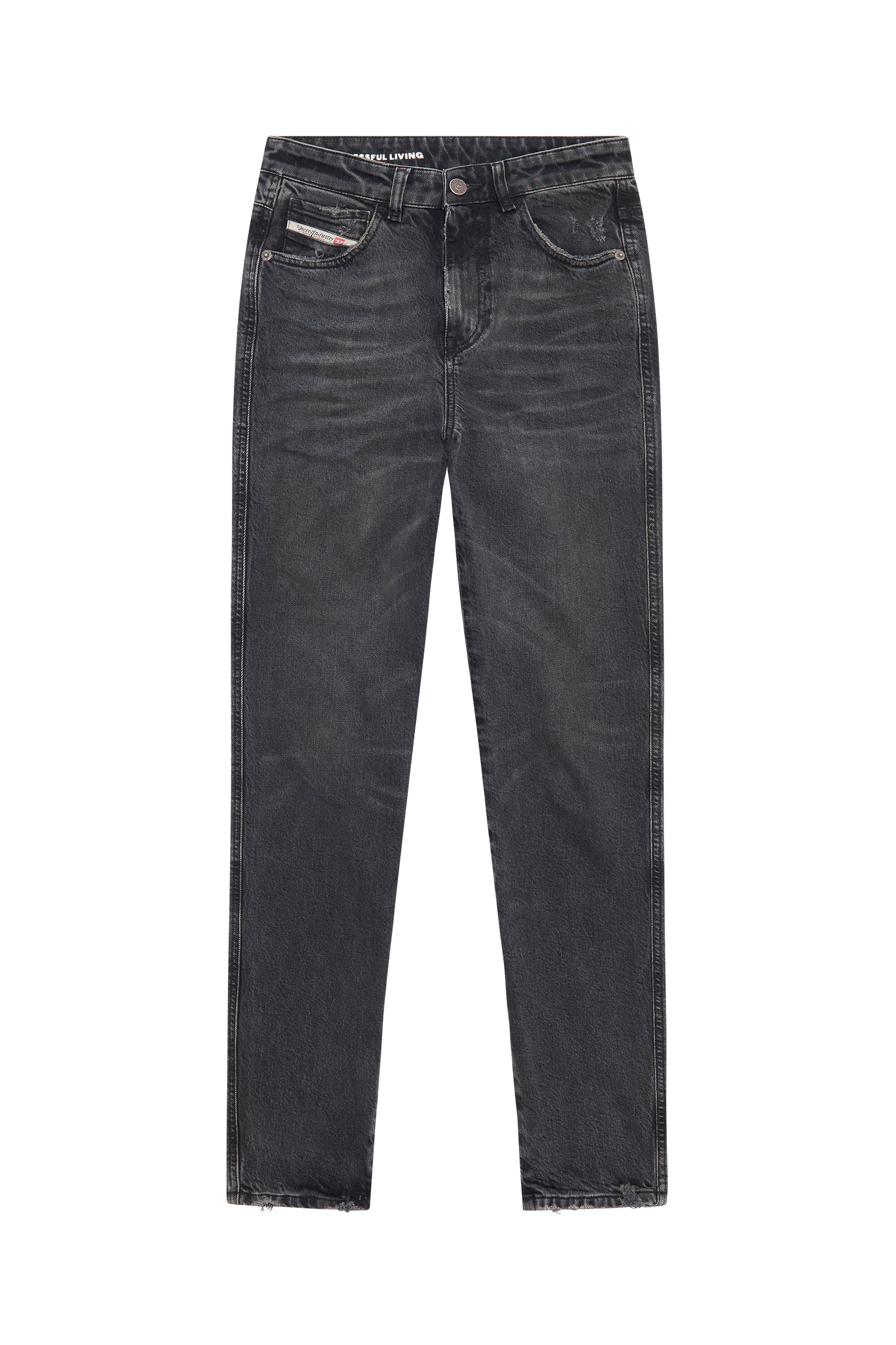 Diesel - 1994 09E78 Straight Jeans, Black/Dark grey - Image 2
