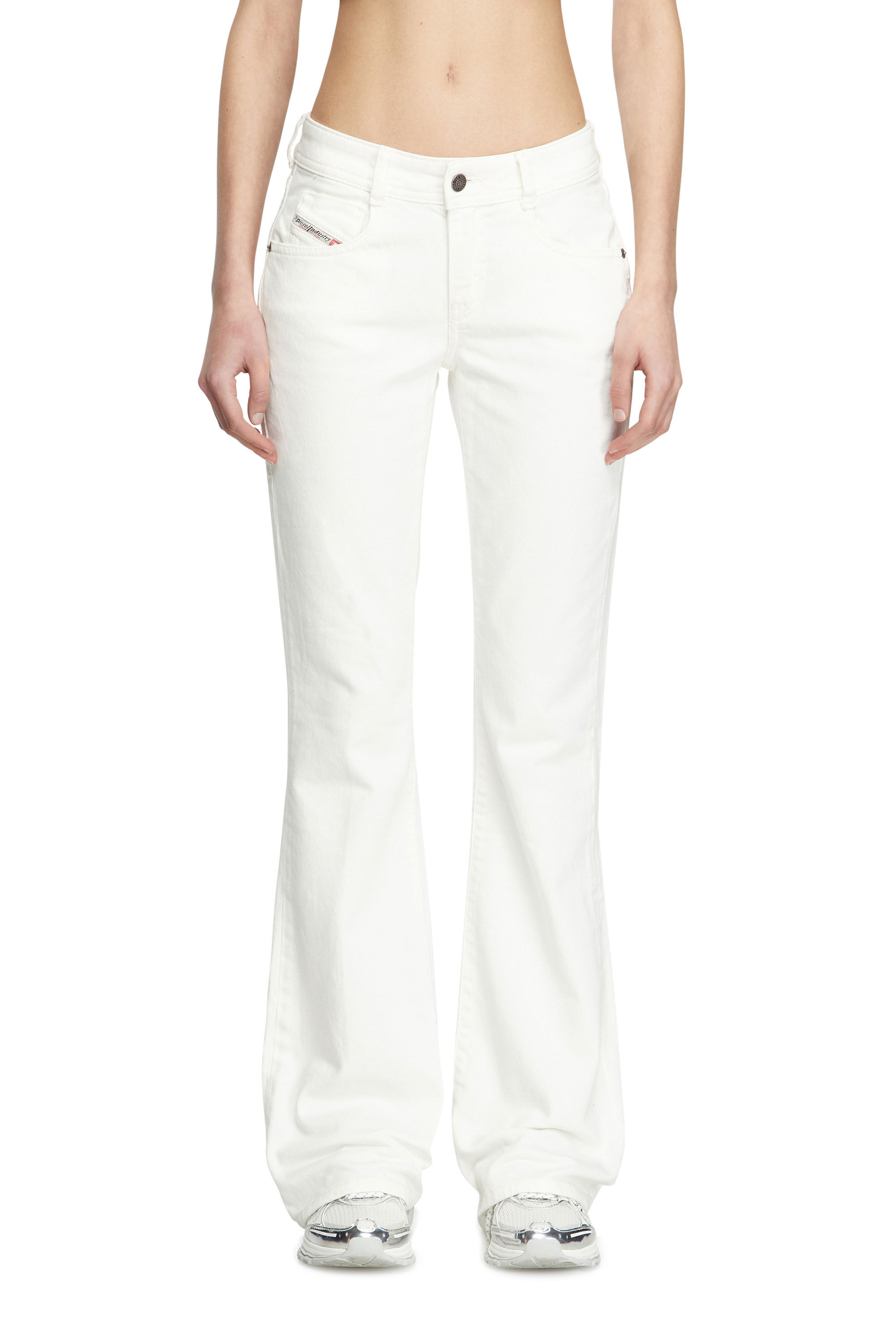 Women's Bootcut Jeans | White | Diesel 1969 D-Ebbey