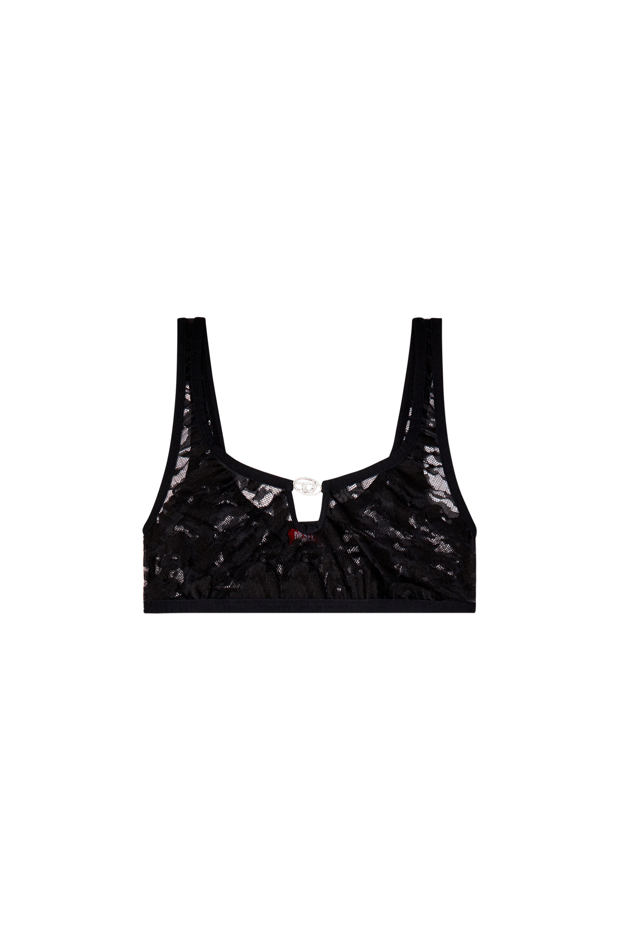 Diesel - UFSB-D-OVAL-LACE-BRALETTE, Noir - Image 1