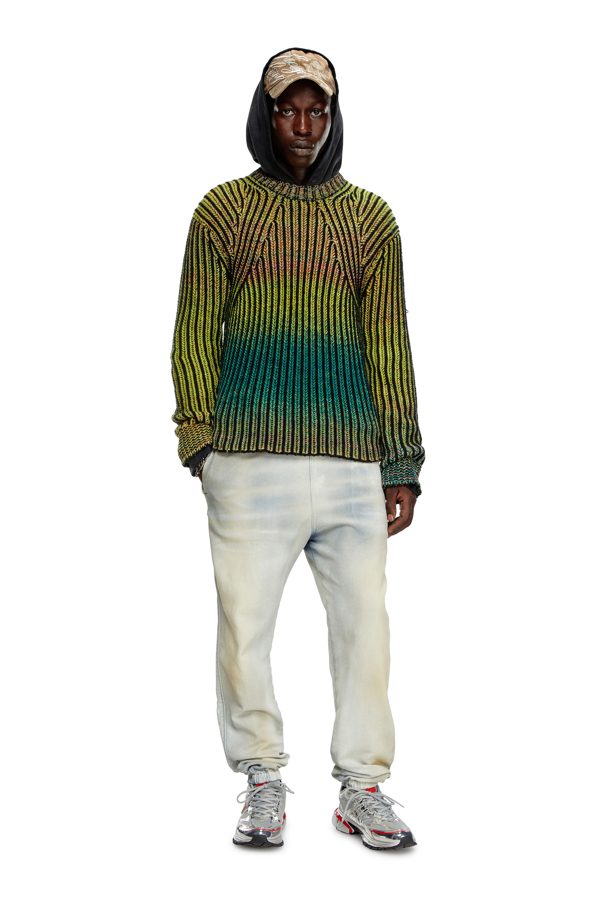 Black 'K - Oakland' FIX sweater Diesel