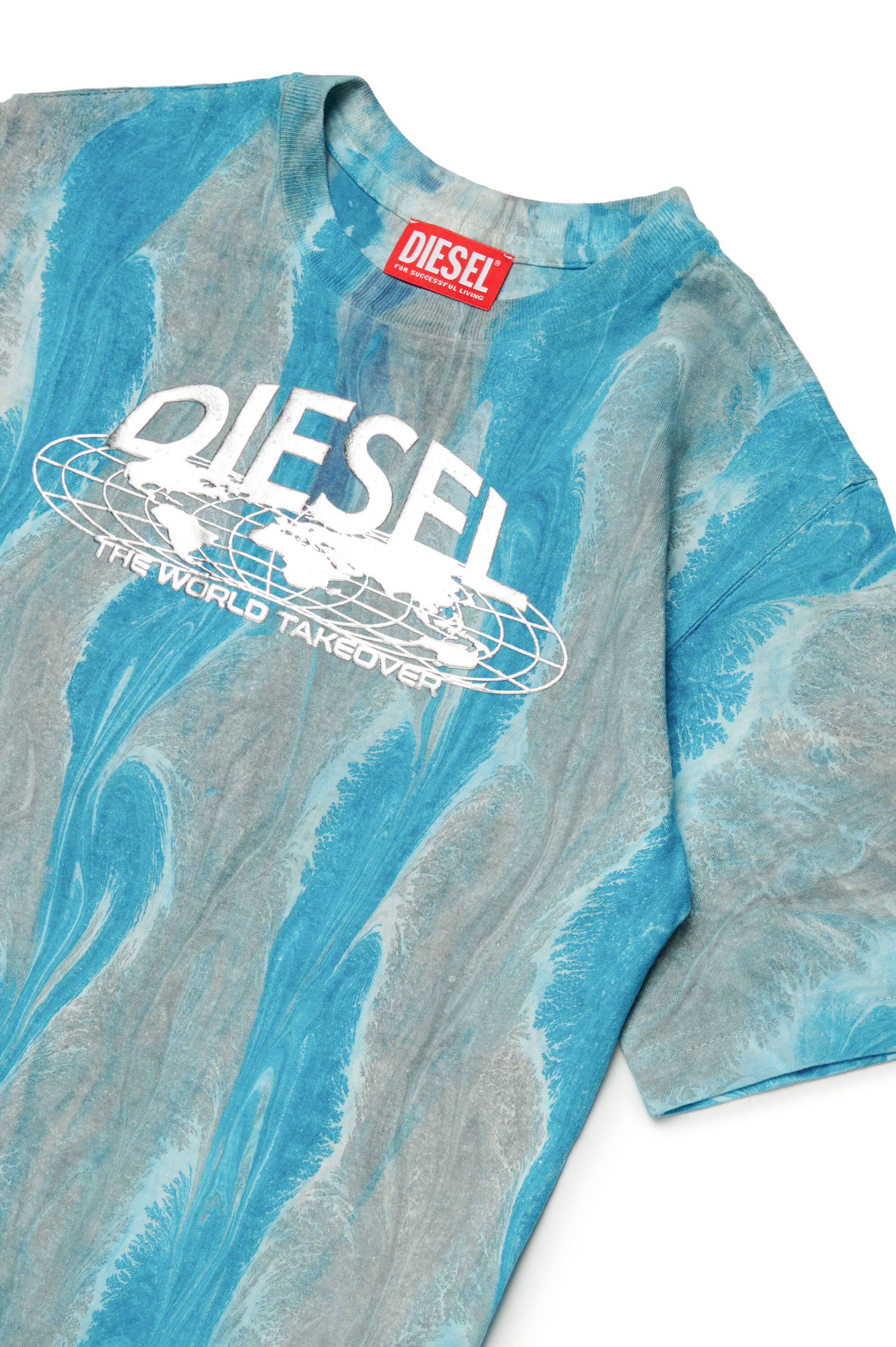 Diesel - TWASHL2 OVER, Gris/Bleu - Image 3