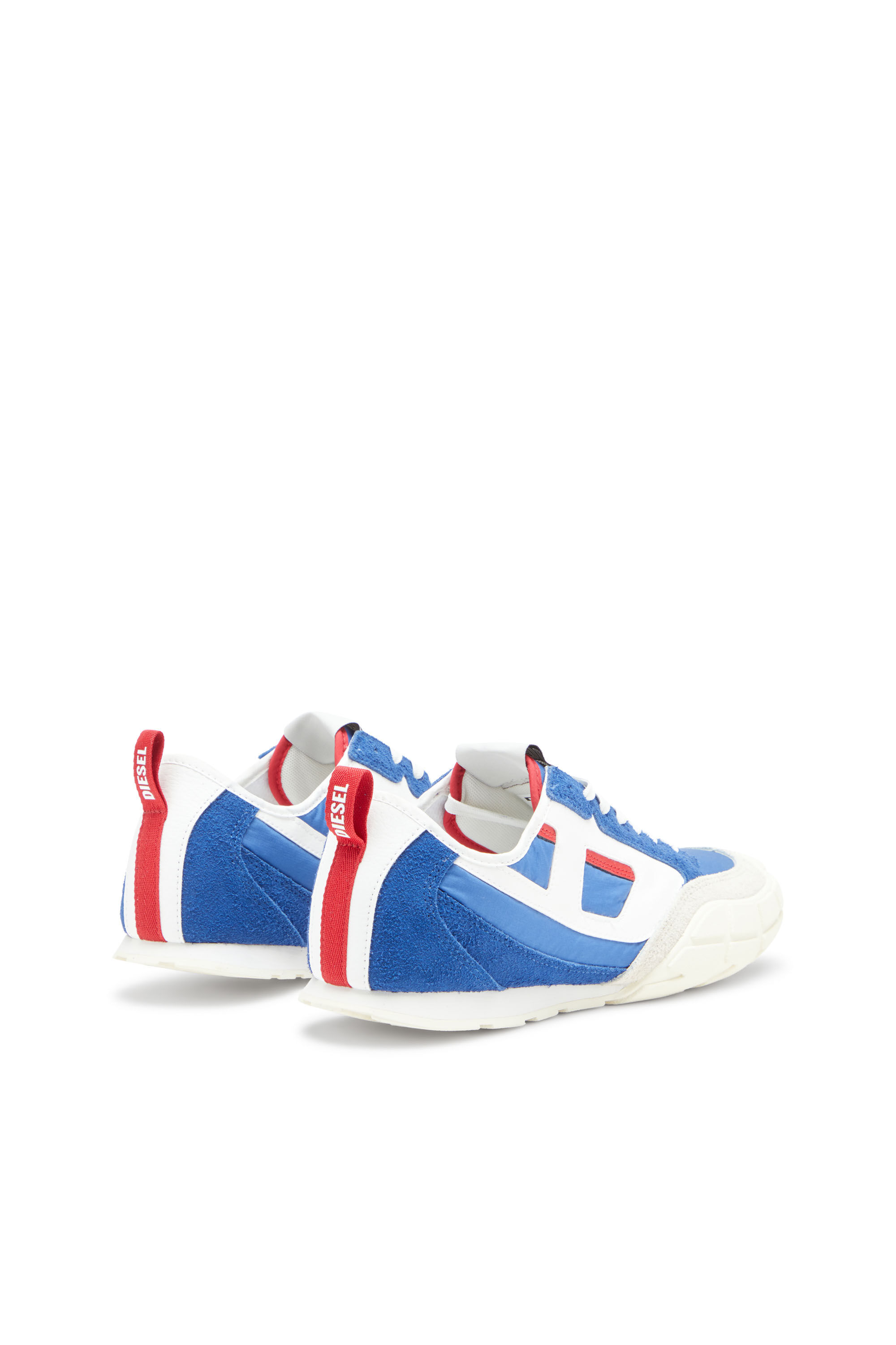 Diesel - S-PAGODHA LOW, Sneakers en cuir, suède et tissu indéchirable Homme in ToBeDefined - 3