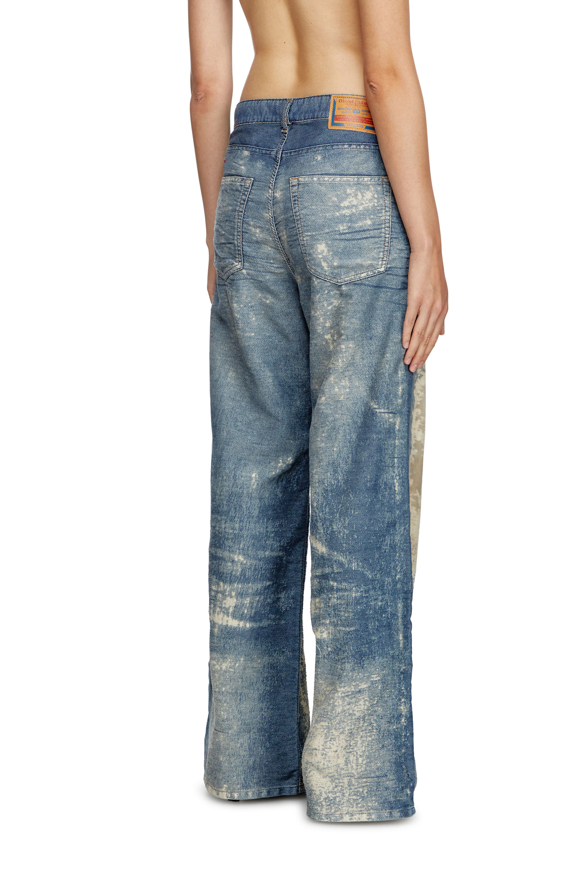 Diesel - Straight Jeans 1996 D-Sire 068RE Femme, Bleu moyen - Image 4